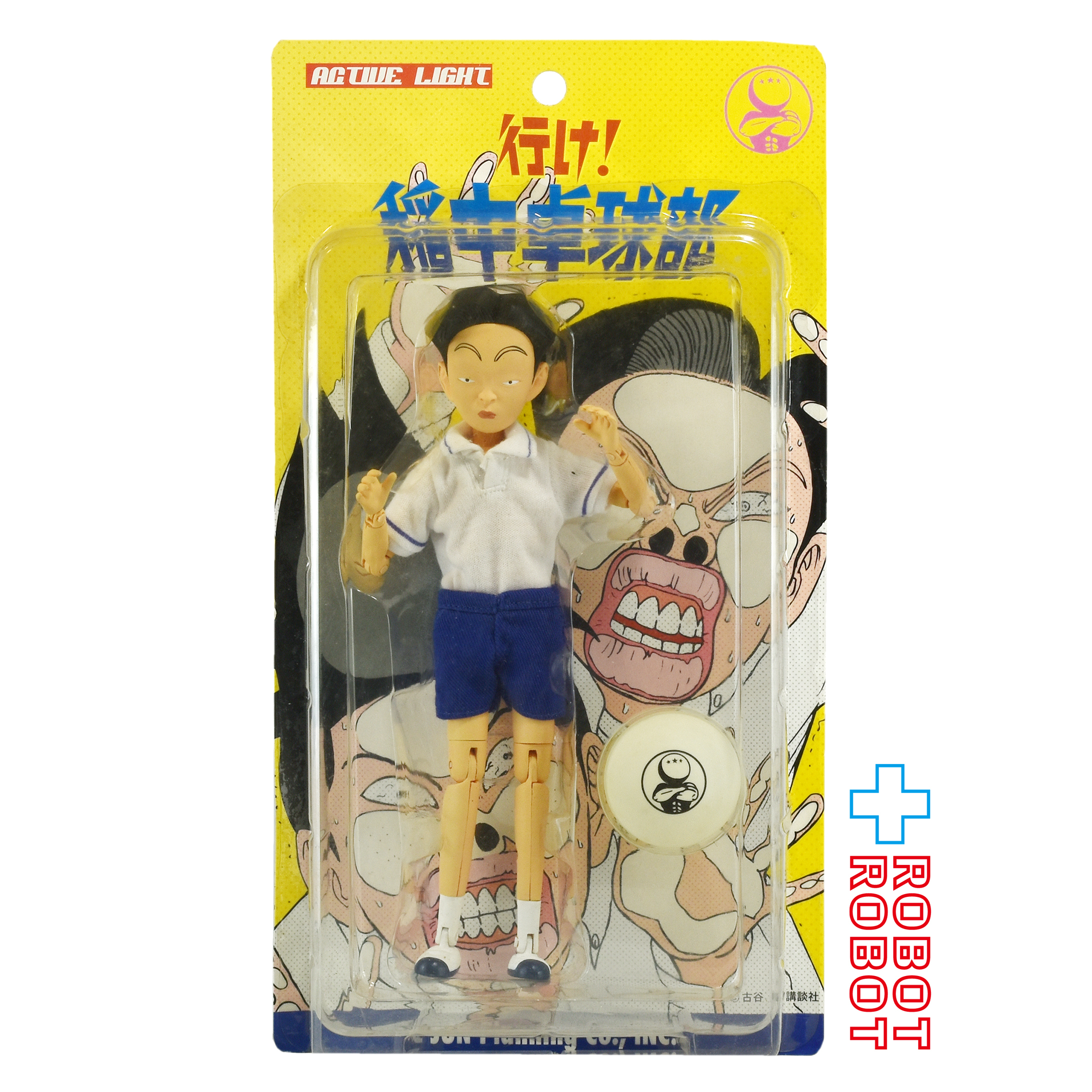 ジュンプランニング 行け！稲中卓球部 アクティブライト 前野 アクションフィギュア 未開封 １号店商品 入荷写真