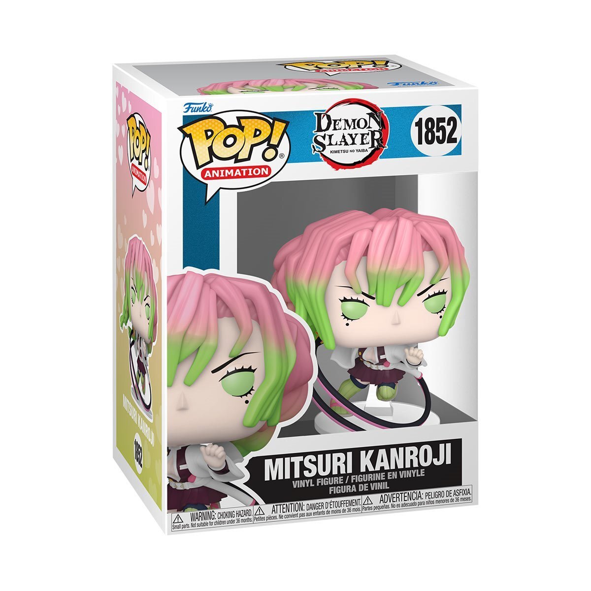 ファンコ POP! アニメーション 1852 鬼滅の刃 甘露寺蜜璃 ビニールフィギュア 箱入 入荷写真