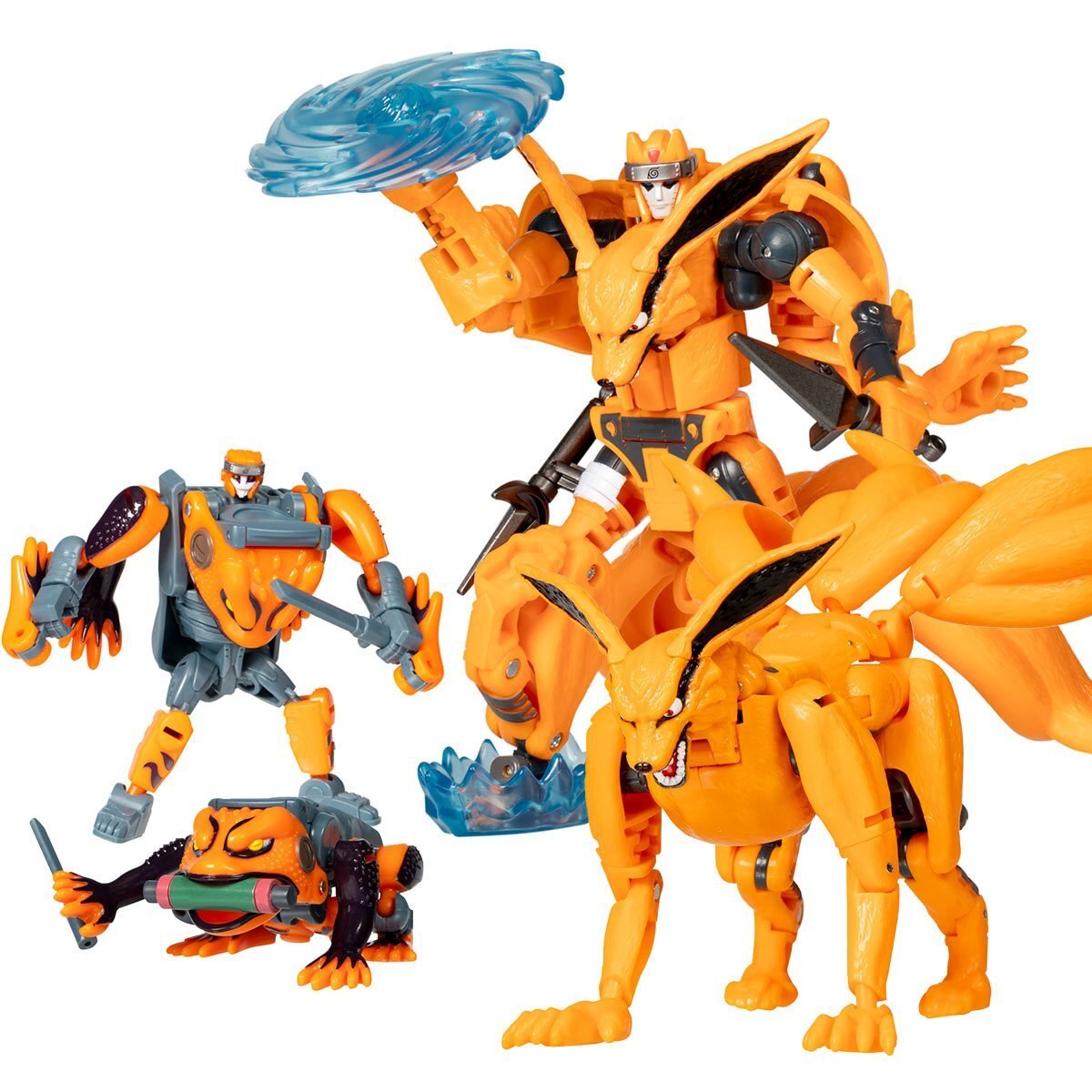 トランスフォーマー×ナルト 疾風伝 コラボ クラマ＆ガマ吉 未開封 入荷写真