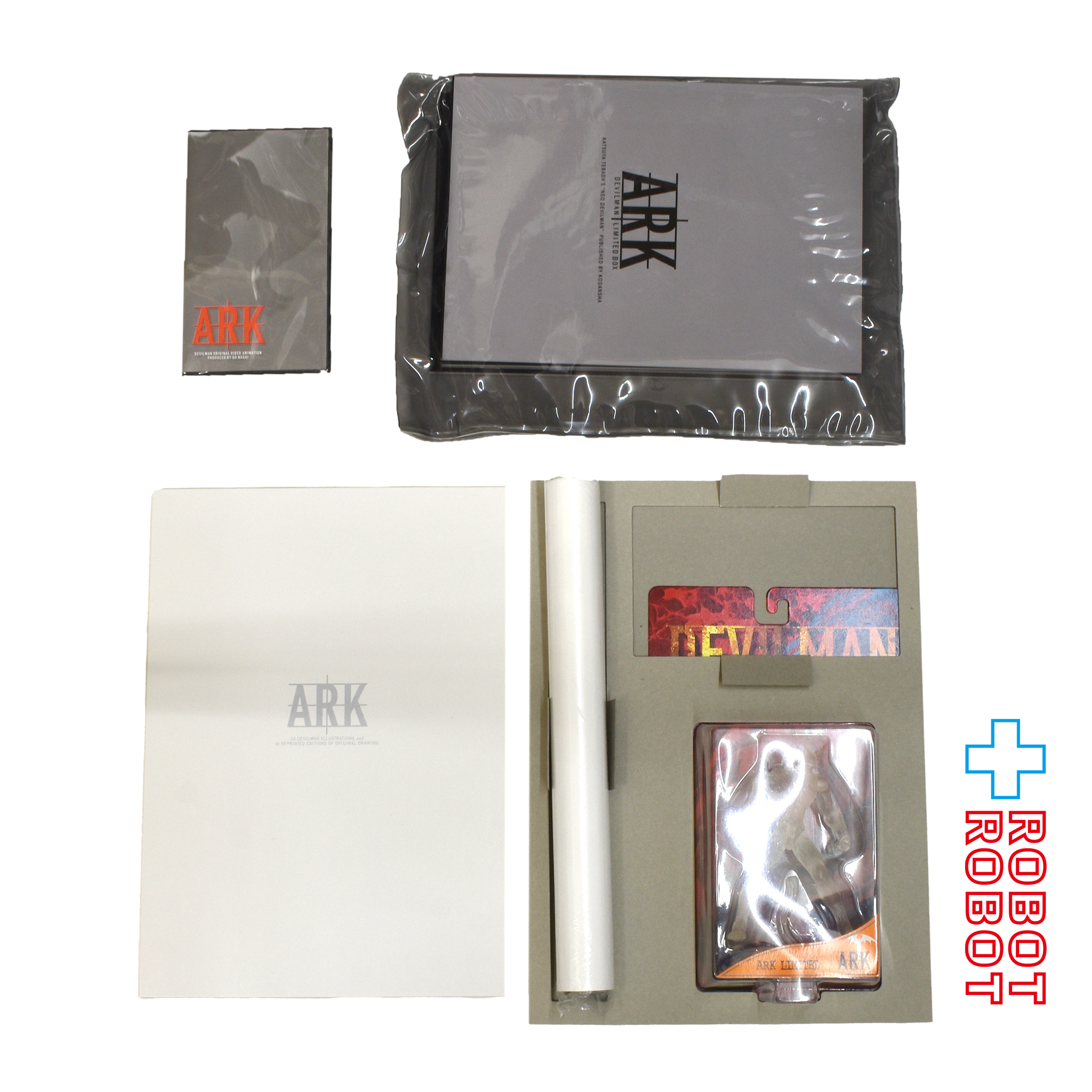 講談社 デビルマン リミテッドボックス ARK アイテム 7個セット スリーブ付き １号店商品 入荷写真