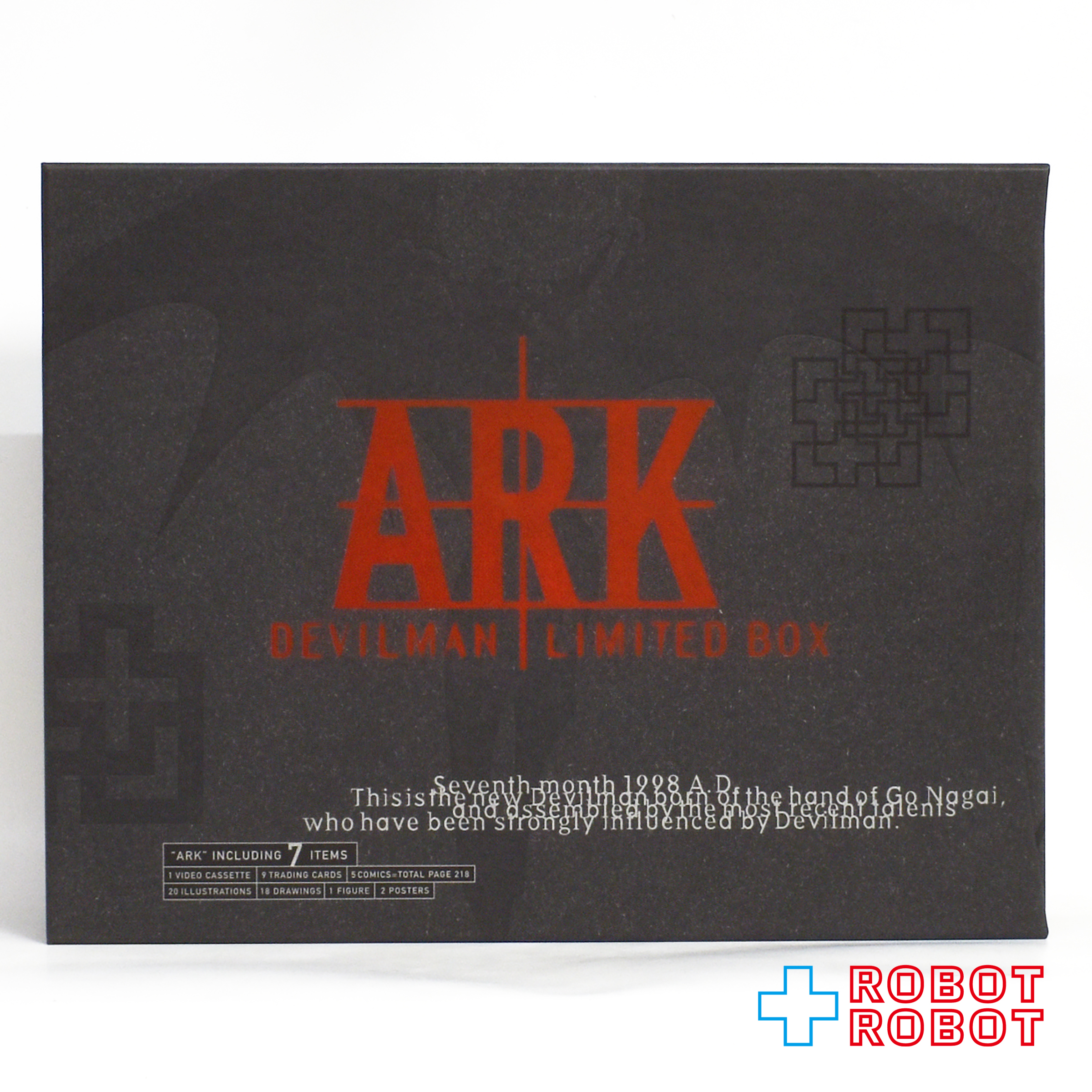 講談社 デビルマン リミテッドボックス ARK アイテム 7個セット スリーブ付き １号店商品 入荷写真