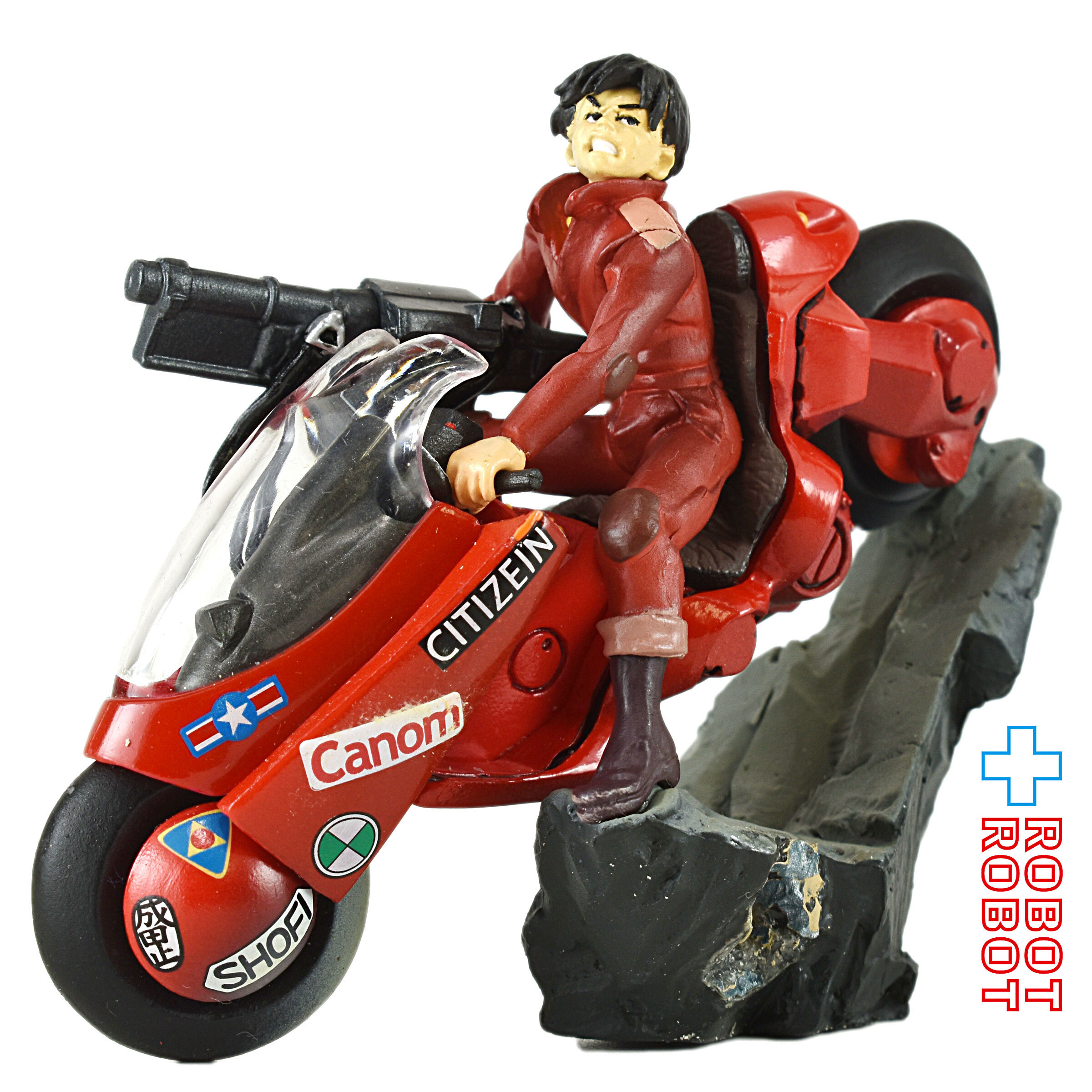 海洋堂 ミニキュー AKIRA アキラ パート4「決戦」金田とバイク (Ver.3) 入荷写真