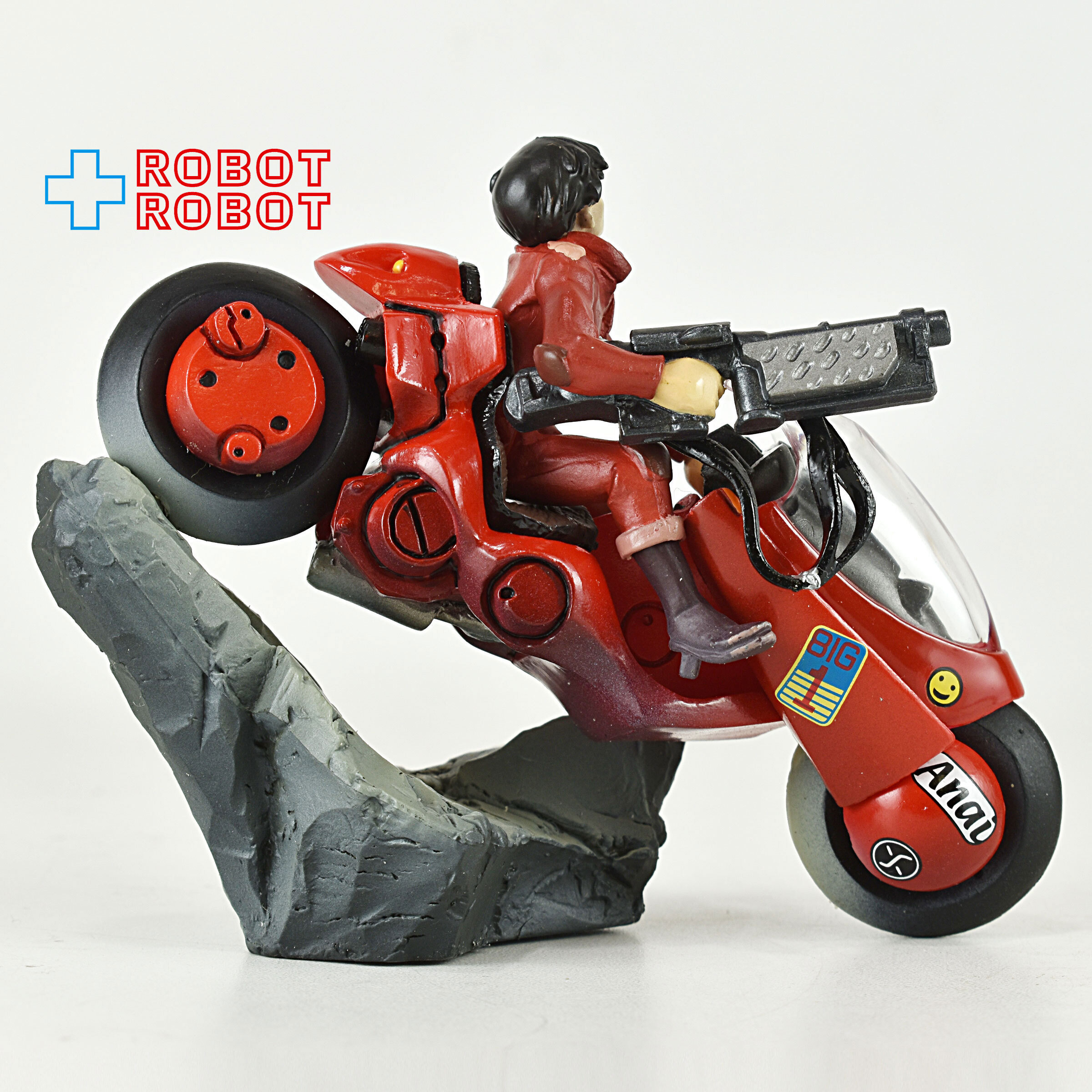 海洋堂 ミニキュー AKIRA アキラ パート4「決戦」金田とバイク (Ver.3) 入荷写真