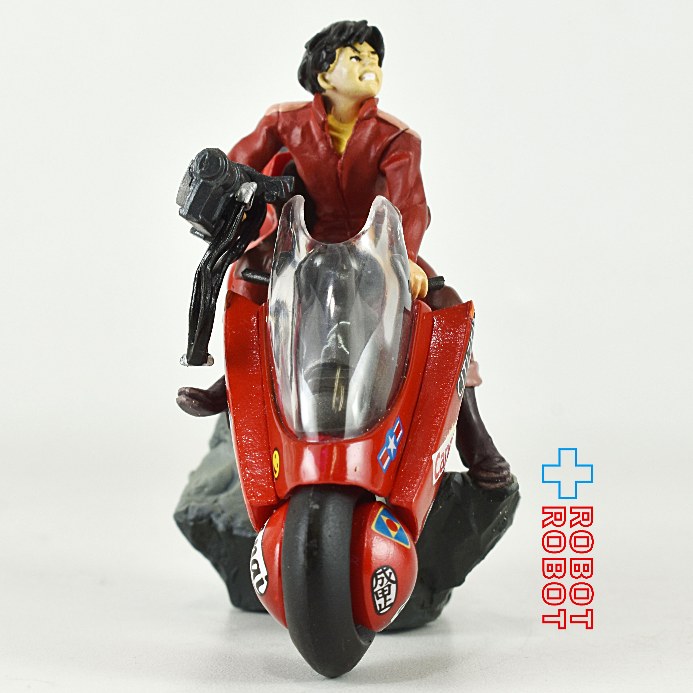海洋堂 ミニキュー AKIRA アキラ パート4「決戦」金田とバイク (Ver.3) 入荷写真