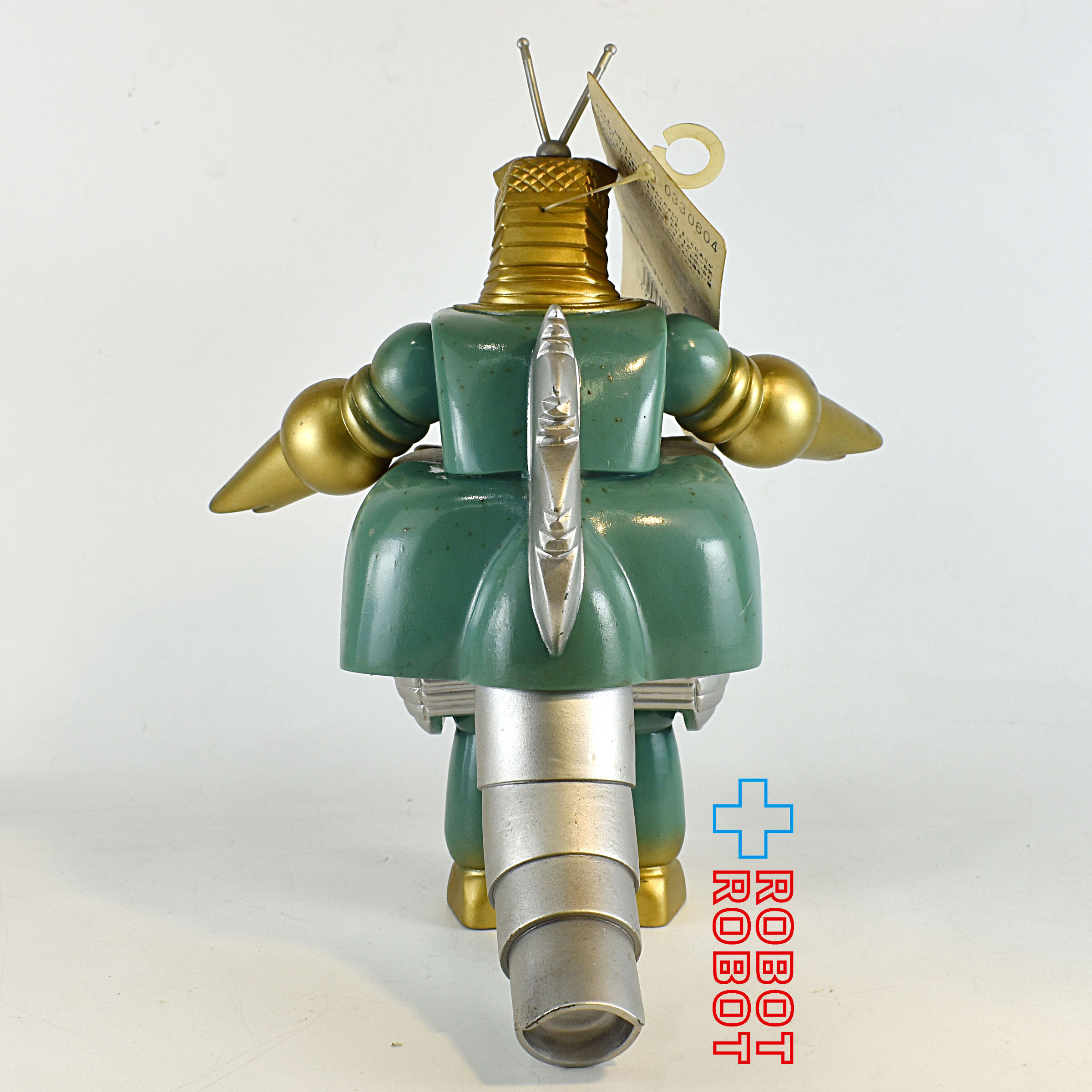 バンダイ 東宝ゴジラ怪獣シリーズ モゲラ ソフビ 1994 紙タグ付き 入荷写真