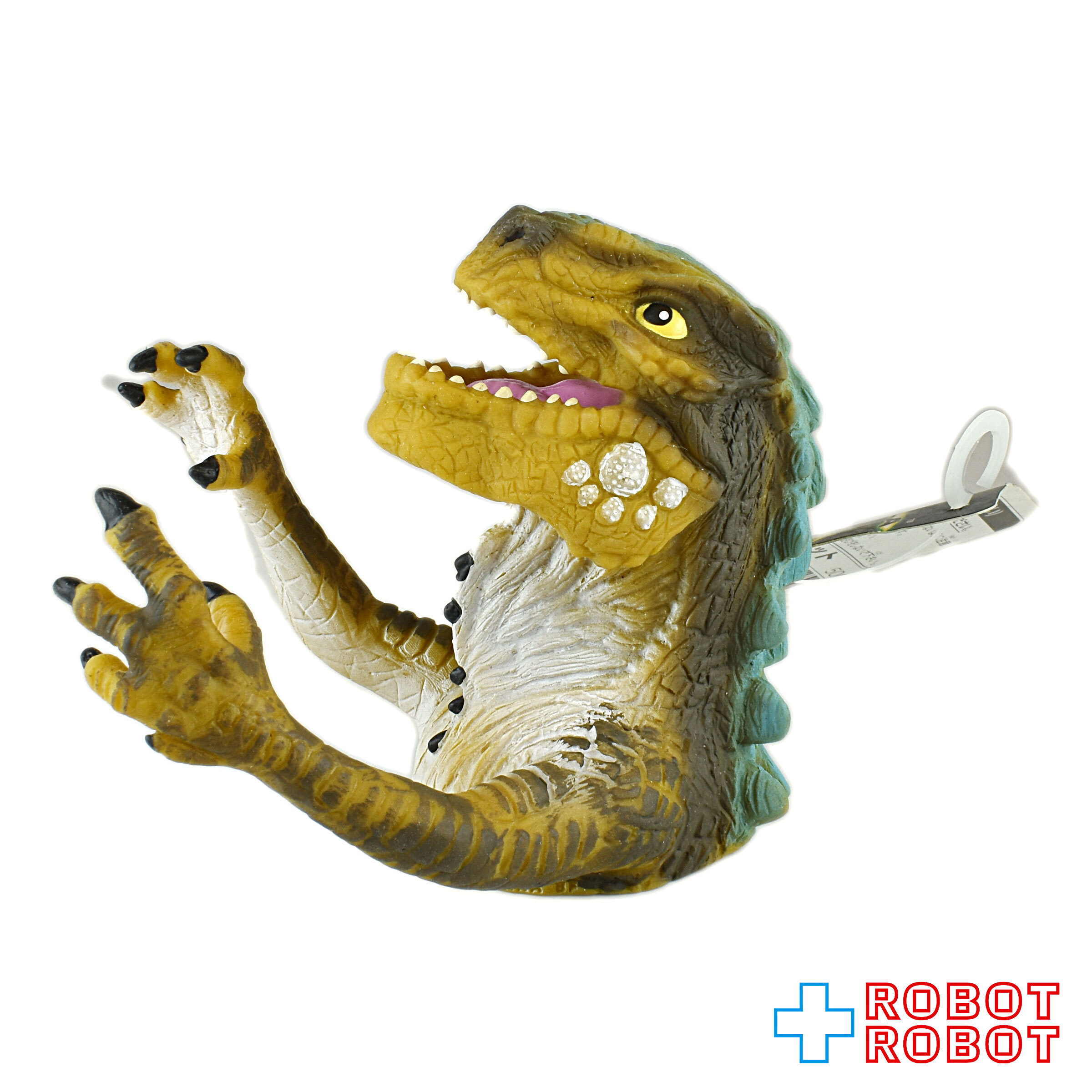 東宝 USゴジラ フィンガーパペット ソフビ指人形 黄色 紙タグ付き 入荷写真