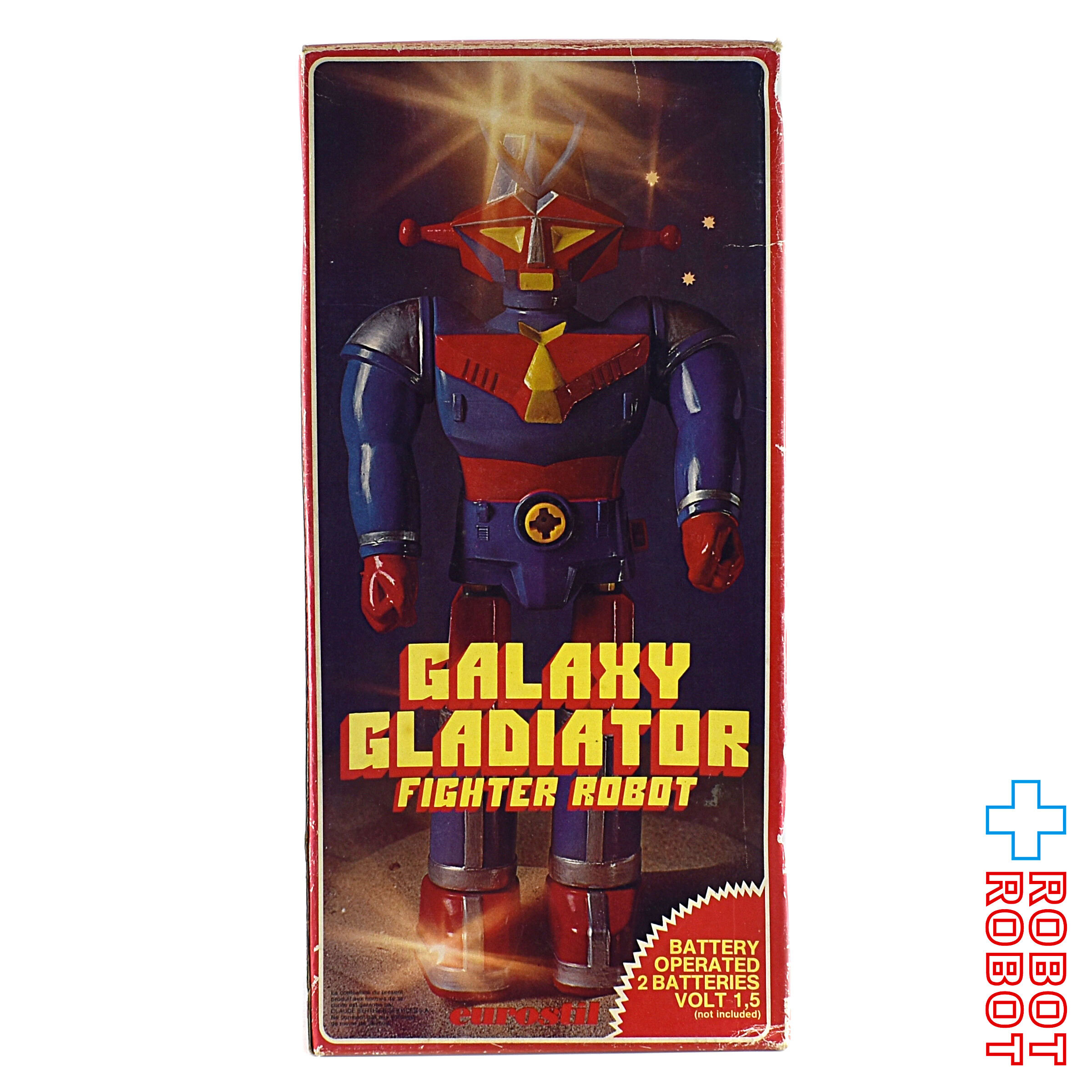 ユーロスティル社 ギャラクシー・グラディエーター・ファイター・ロボット 可動 箱付 入荷写真