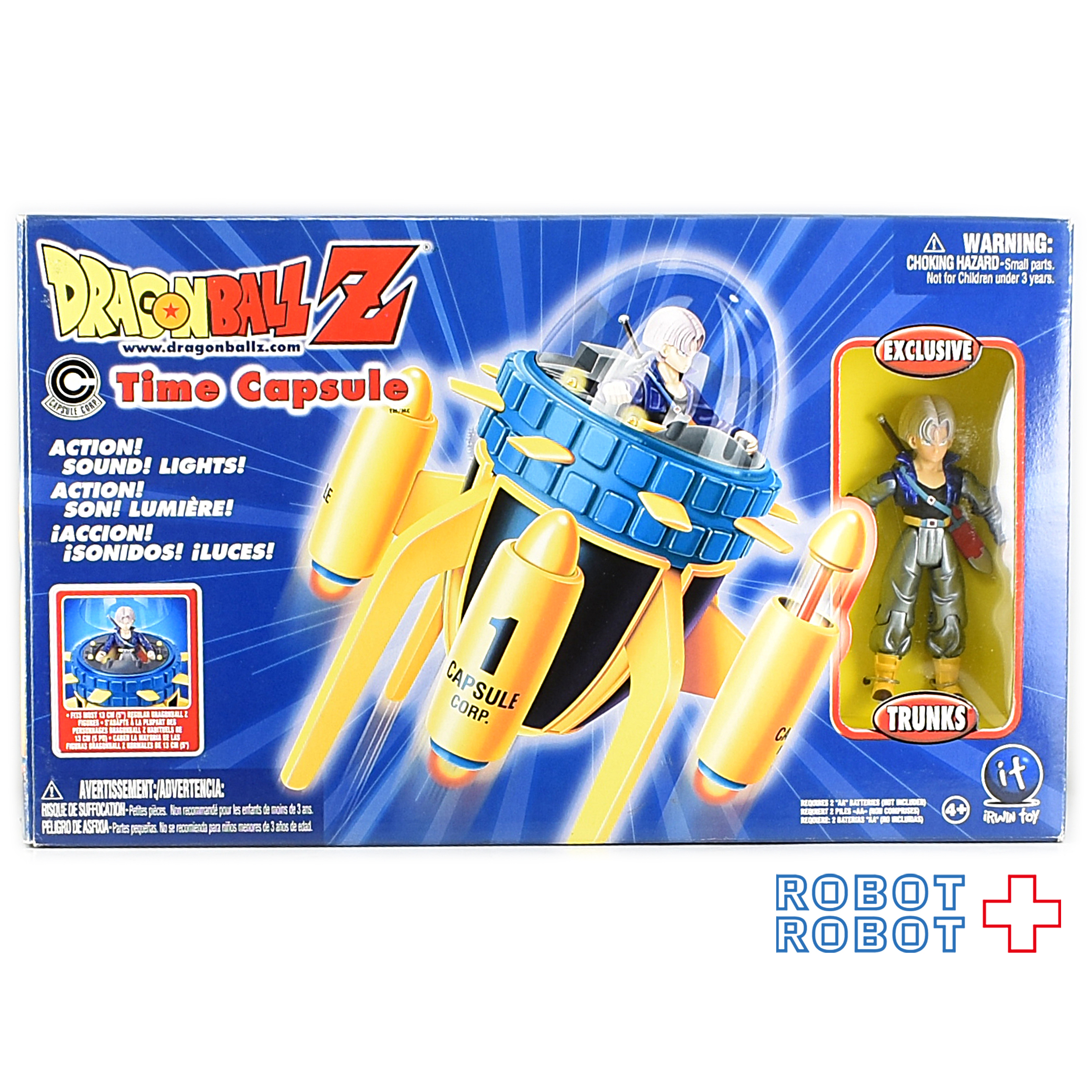 ドラゴンボール DBZ タイムカプセル トランクスフィギュア付 入荷写真