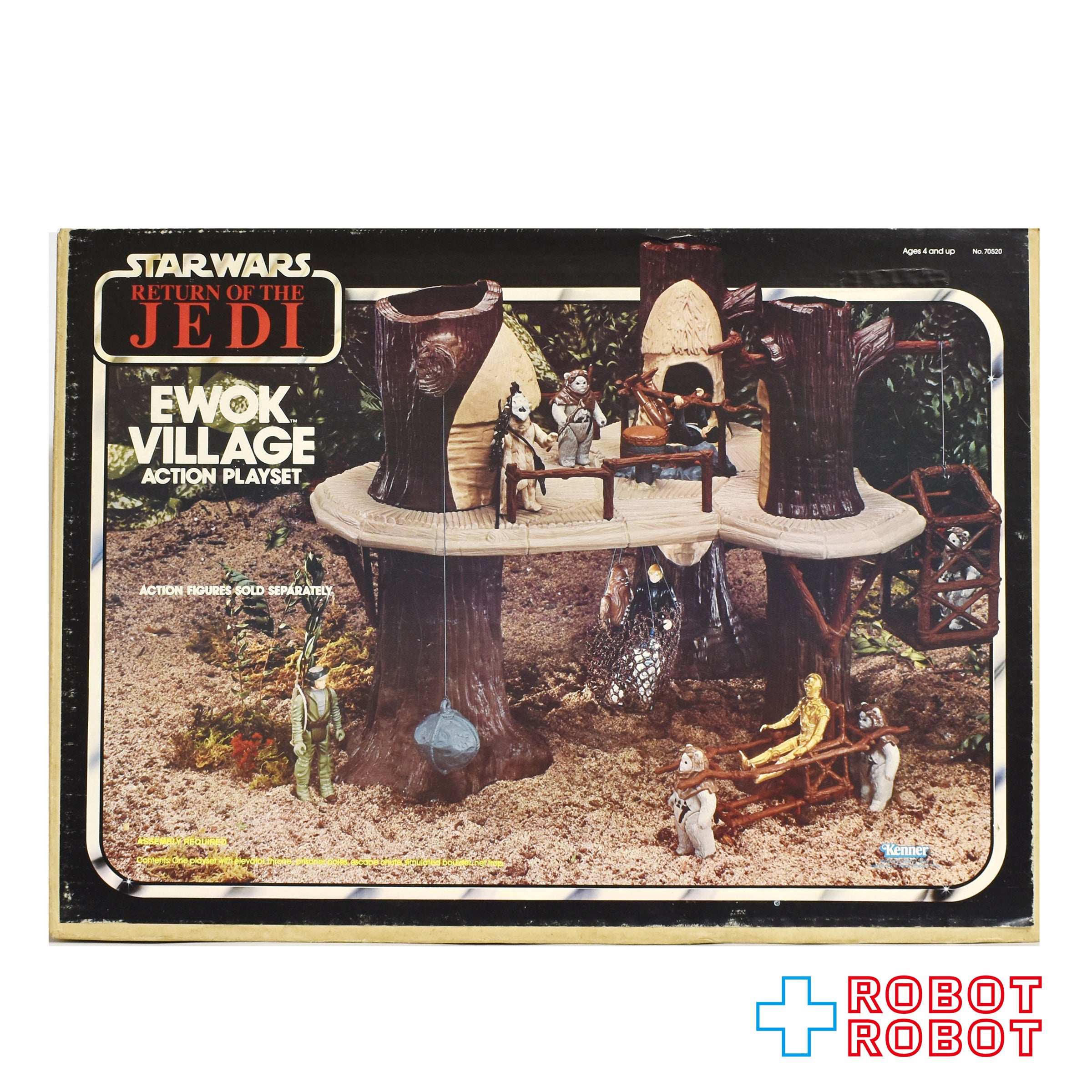 オールドケナー スター・ウォーズ イウォークビレッジ アクションプレイセット [ROTJ ] 開封未使用