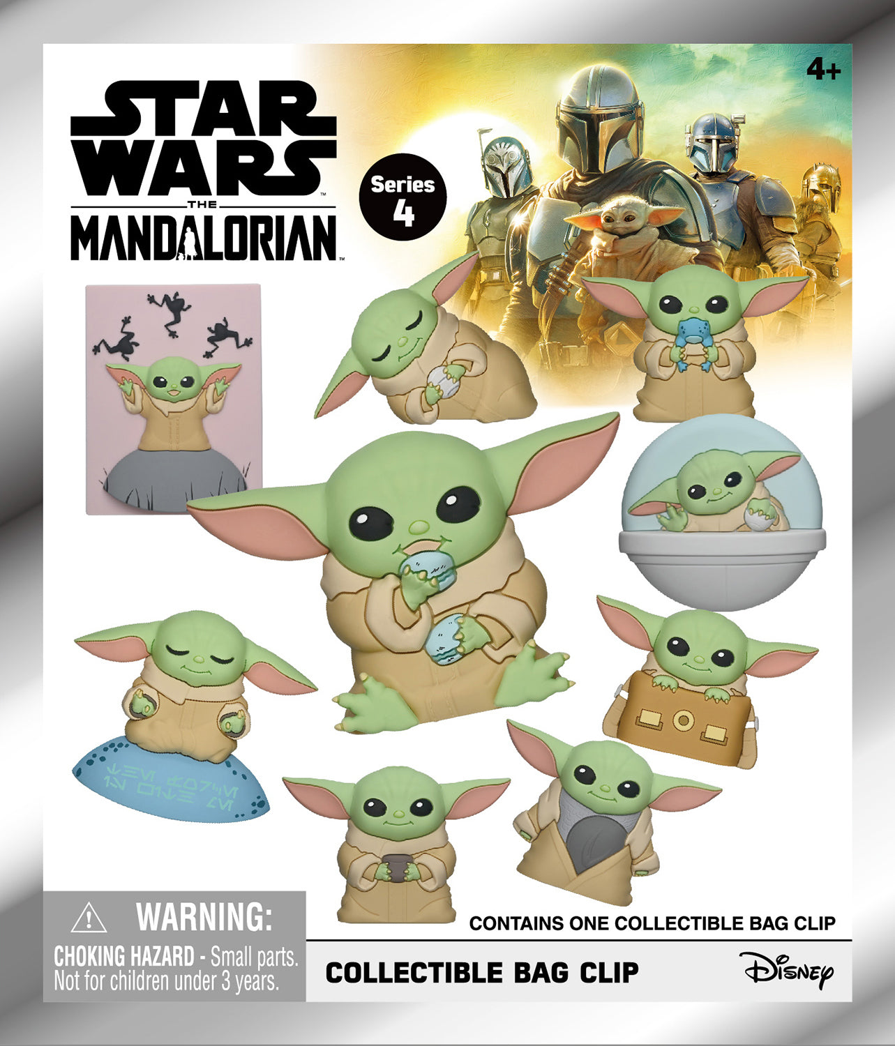 モノグラム フィギュラル バッグ クリップ スター・ウォーズ ベストオブ グローグー  1パック 未開封 入荷写真