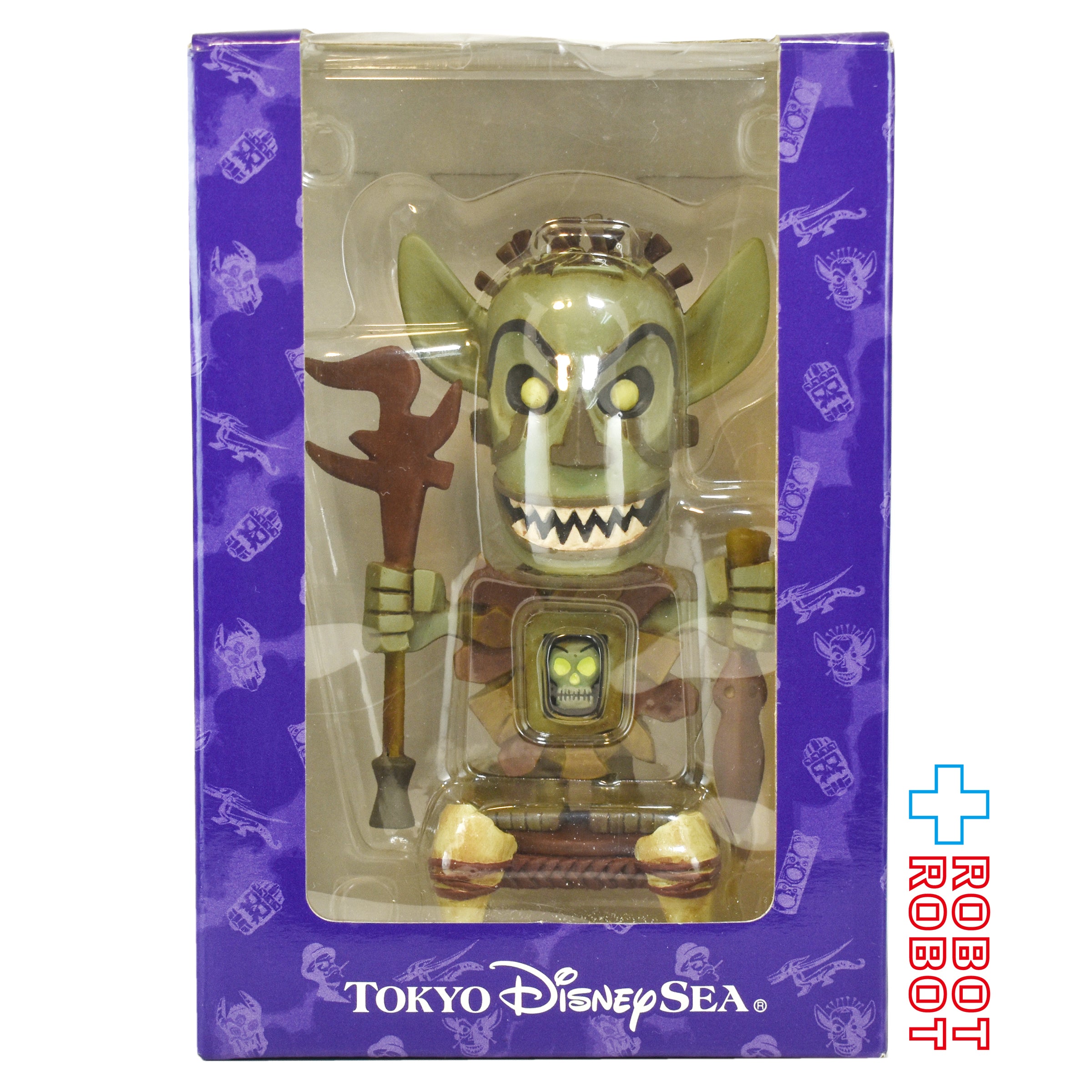 TDS 東京ディズニーシー タワーオブテラー シリキ・ウトゥンドゥ 首振り人形 ボブルヘッドドール フィギュア 箱入 入荷写真