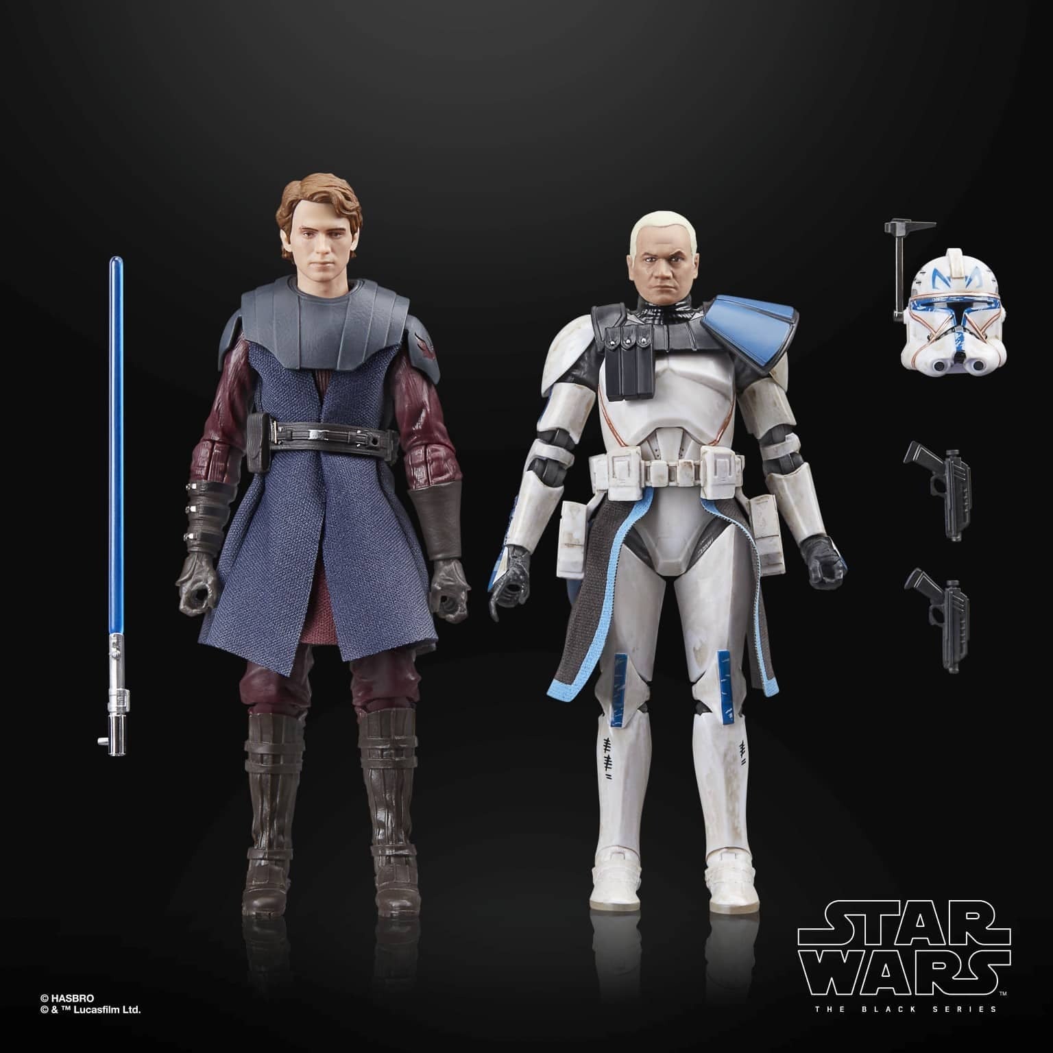 スター・ウォーズ ブラックシリーズ #CW04 アナキン・スカイウォーカー & クローン・キャプテン・レックス 6インチフィギュア 国内版 未開封 入荷写真