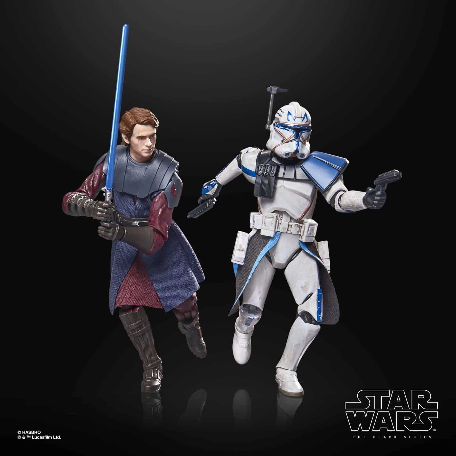 スター・ウォーズ ブラックシリーズ #CW04 アナキン・スカイウォーカー & クローン・キャプテン・レックス 6インチフィギュア 未開封 入荷写真