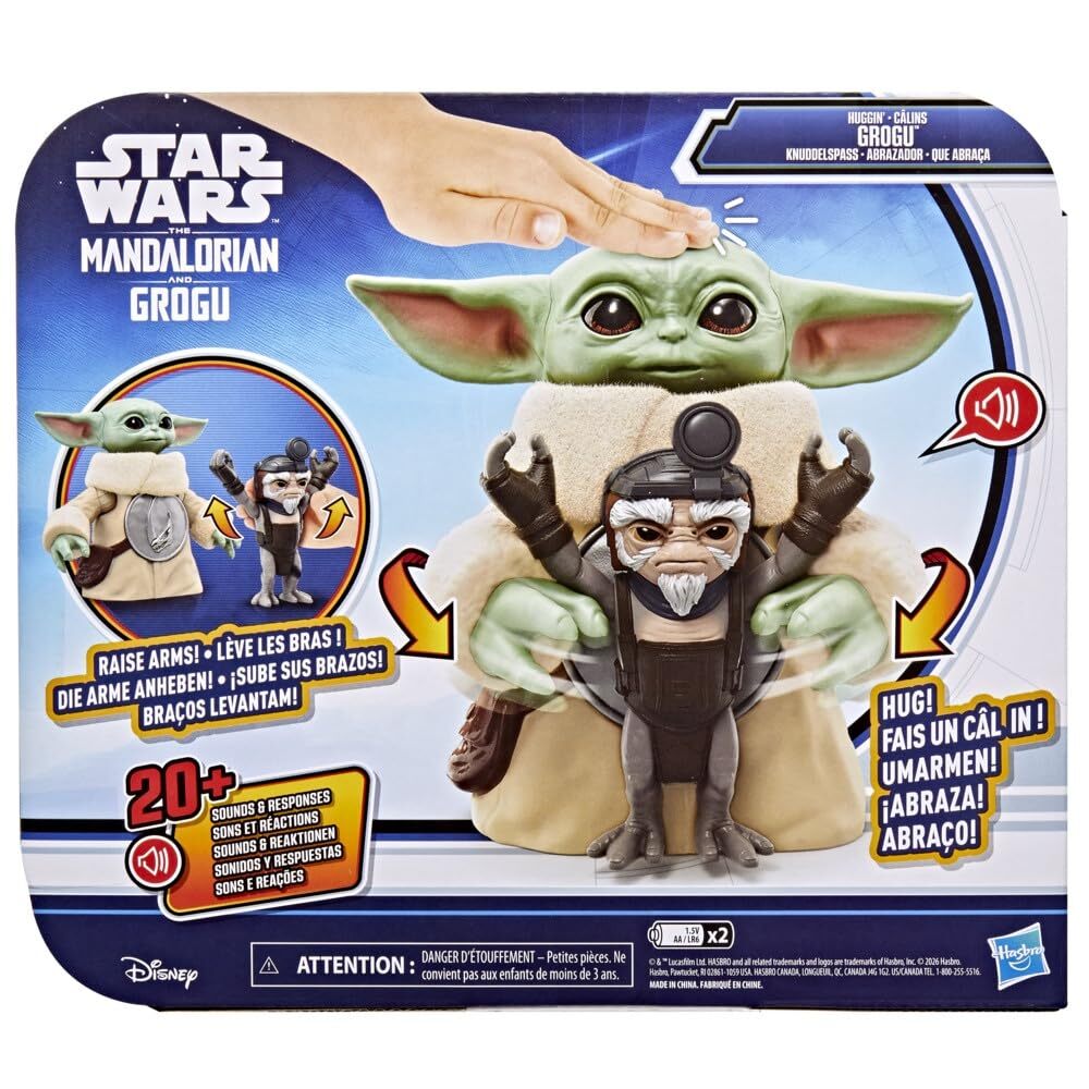 ハズブロ スター・ウォーズ マンダロリアン&グローグー ハグしてグローグー 6.5インチ エレクトロニック アクションフィギュア 未開封 入荷写真