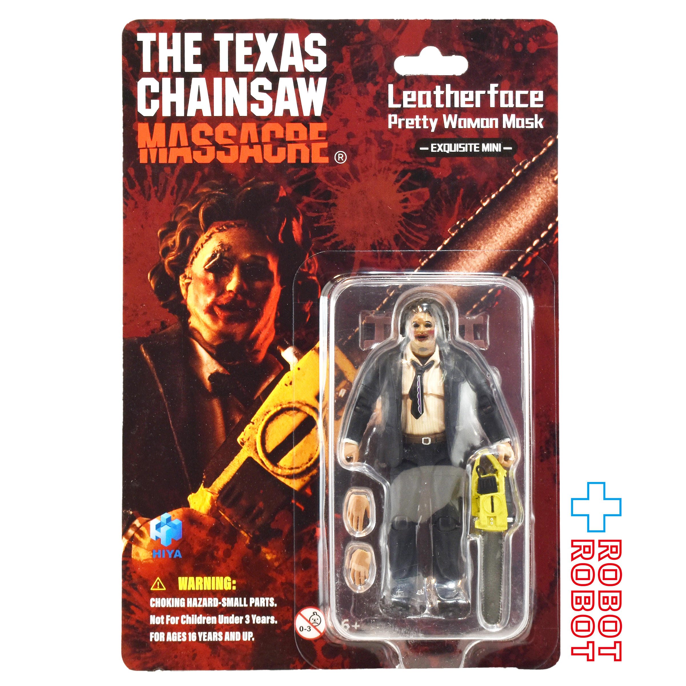ハイヤトイズ エクスクイジットミニシリーズ 悪魔のいけにえ (1974) レザーフェイス プリティウーマン 1/18 アクションフィギュア 未開封 入荷写真