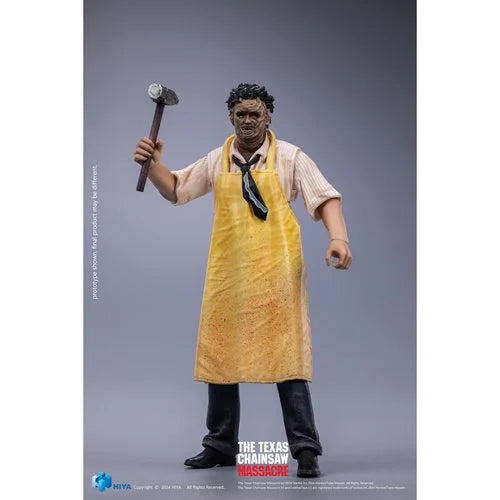 ハイヤトイズ エクスクイジットミニシリーズ 悪魔のいけにえ (1974) レザーフェイス スタンダード マスク 1/18 アクションフィギュア 未開封 入荷写真