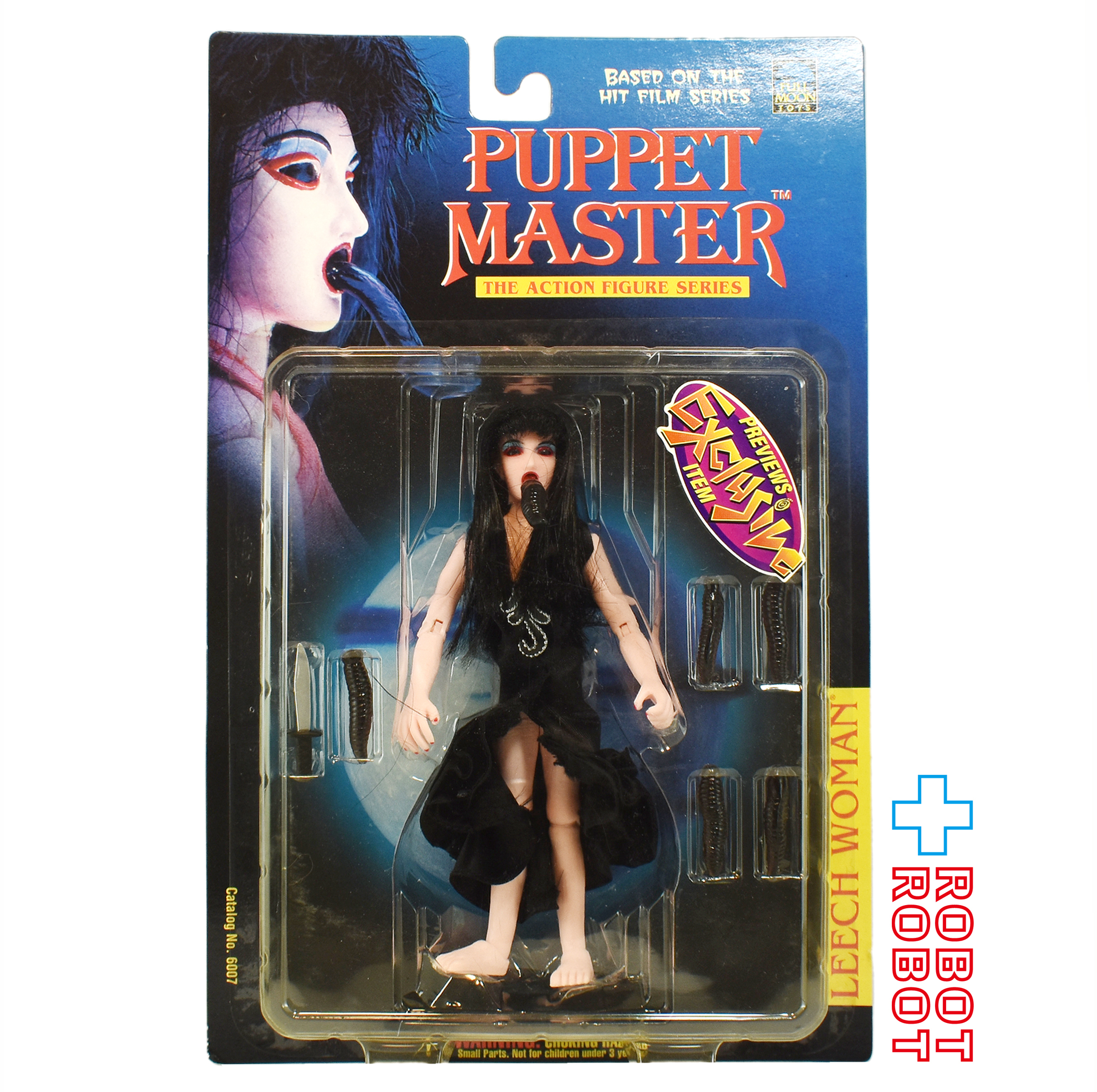 パペットマスター No.6007 リーチウーマン 蛭女 ブラックドレス プレビュー限定版 アクションフィギュア 未開封 入荷写真