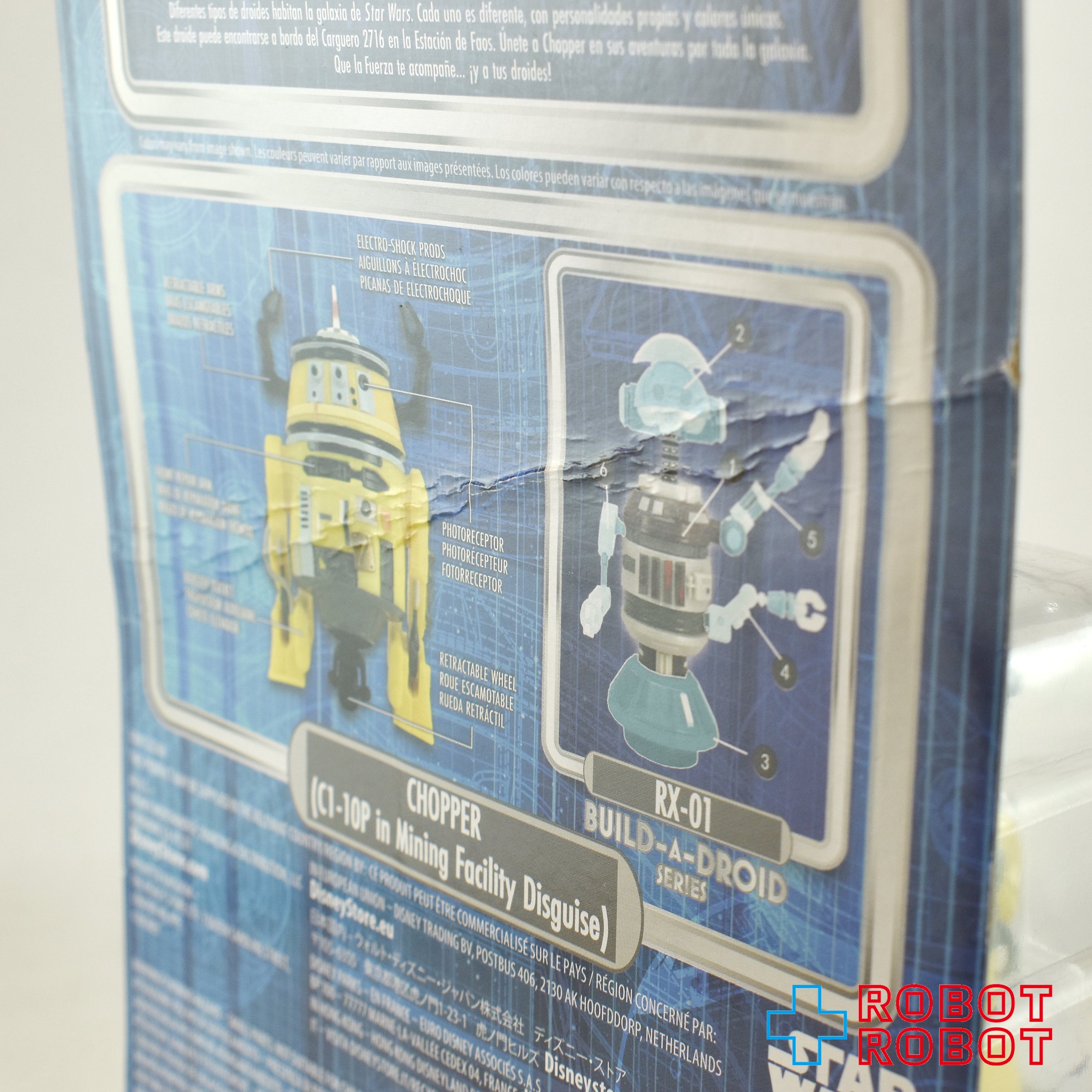 ※台紙に大きなシワ：スター・ウォーズ ディズニーテーマパーク限定 C1-10P マイニング・ファシリティー・ディスガイズ チョッパー ドロイドファクトリー
