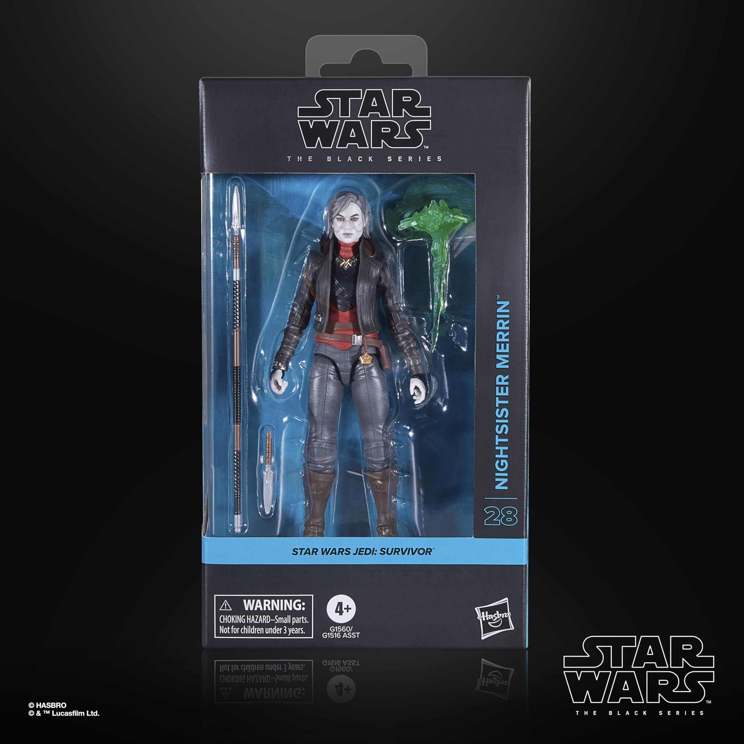 スター・ウォーズ ブラックシリーズ #GG28 ナイトシスター・メリン [ジェダイ・サバイバー] 6インチ アクションフィギュア 未開封 入荷写真