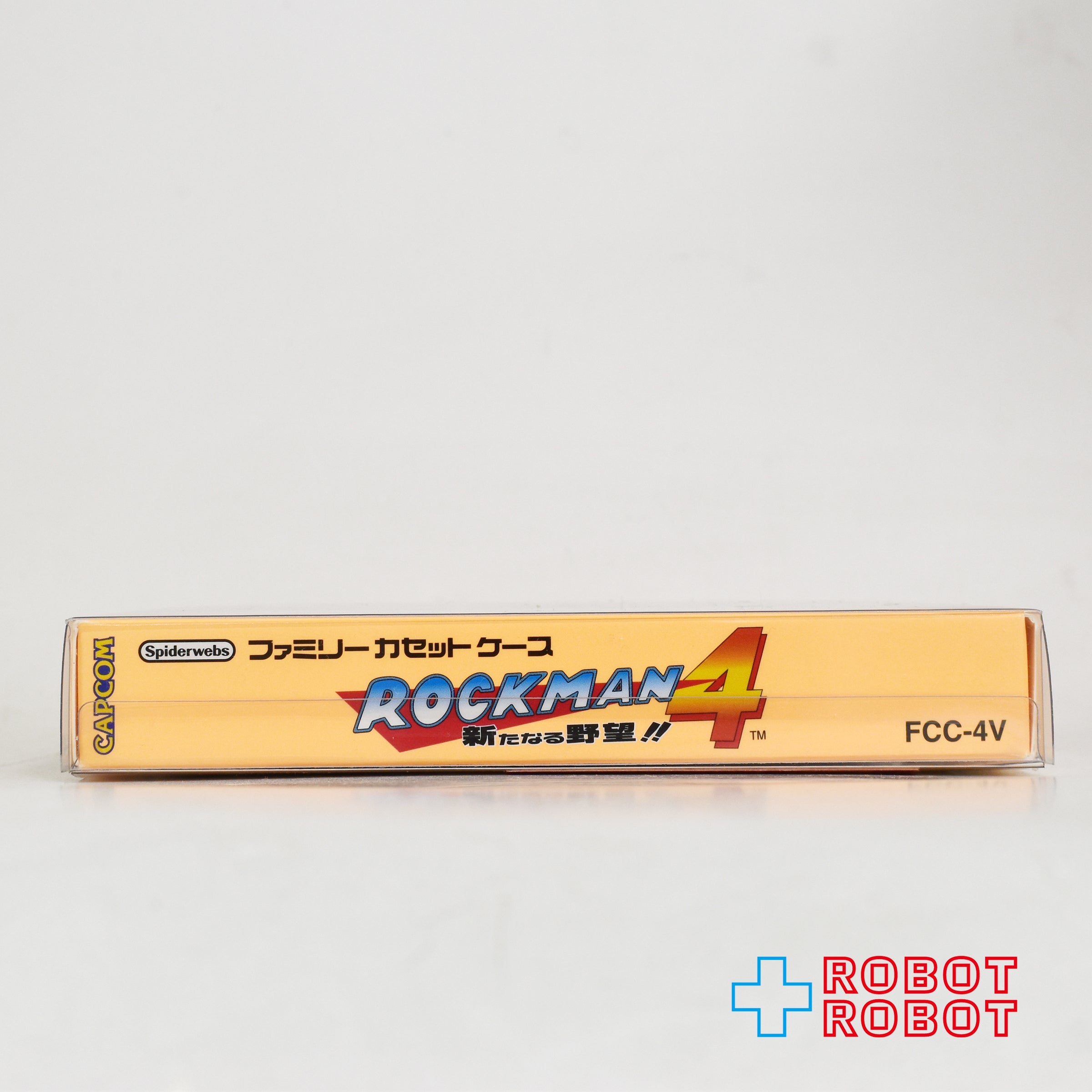 スパイダーウェブ ロックマン4 / ファミリーカセットケース 未開封