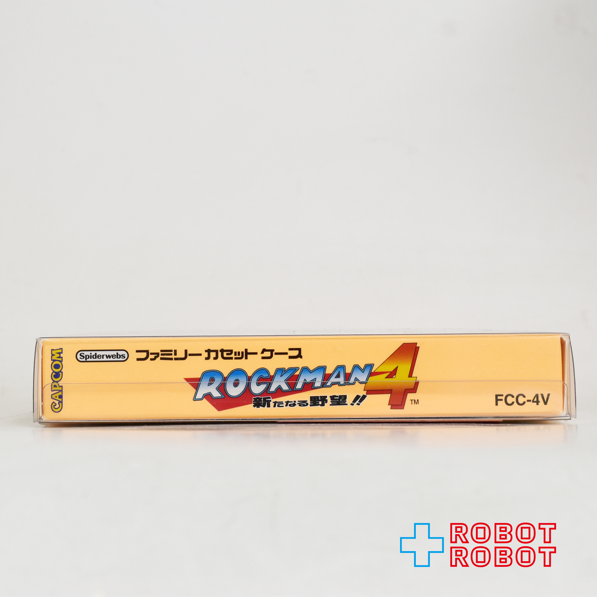 スパイダーウェブ ロックマン4 / ファミリーカセットケース 未開封 入荷写真