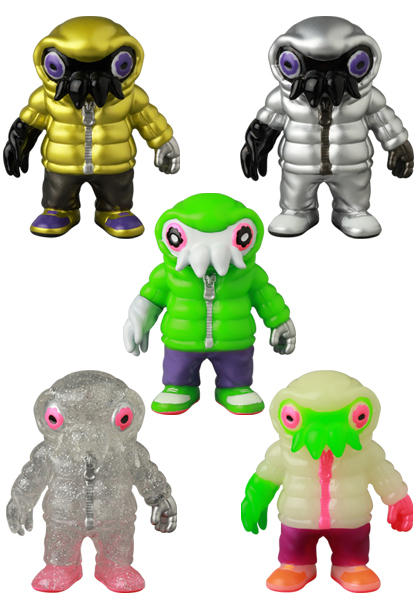 メディコム VAG Vintl Artist Gacha [シリーズ 10周年 第2弾] クトゥルフオイド 全5種セット ４号店商品 入荷写真