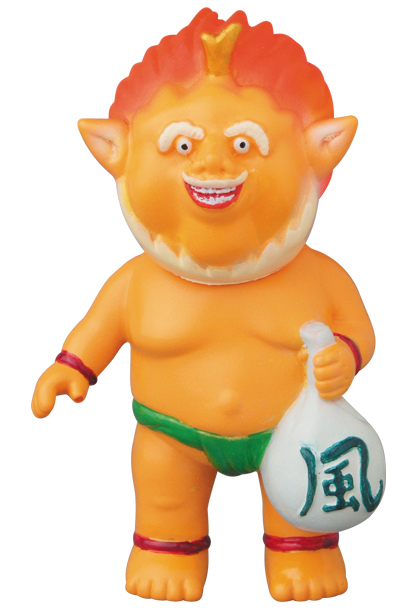 メディコム VAG Vintl Artist Gacha [シリーズ17] 風神 オレンジ ４号店商品 入荷写真