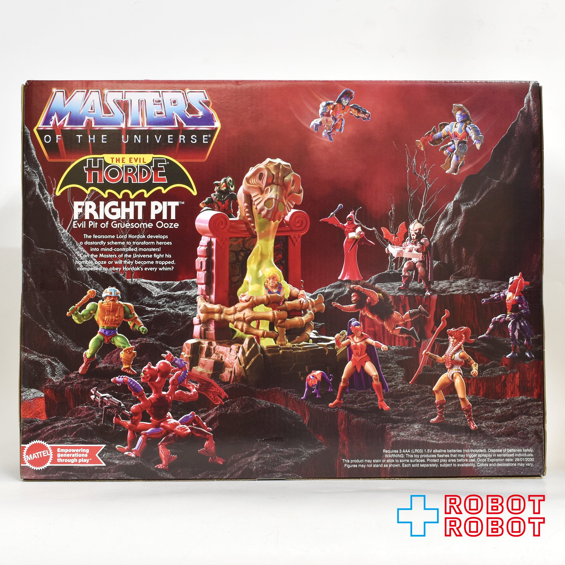 マテル MOTU マスターズ・オブ・ザ・ユニバース オリジンズ フライト・ピット (スライムピット) プレイセット 未開封