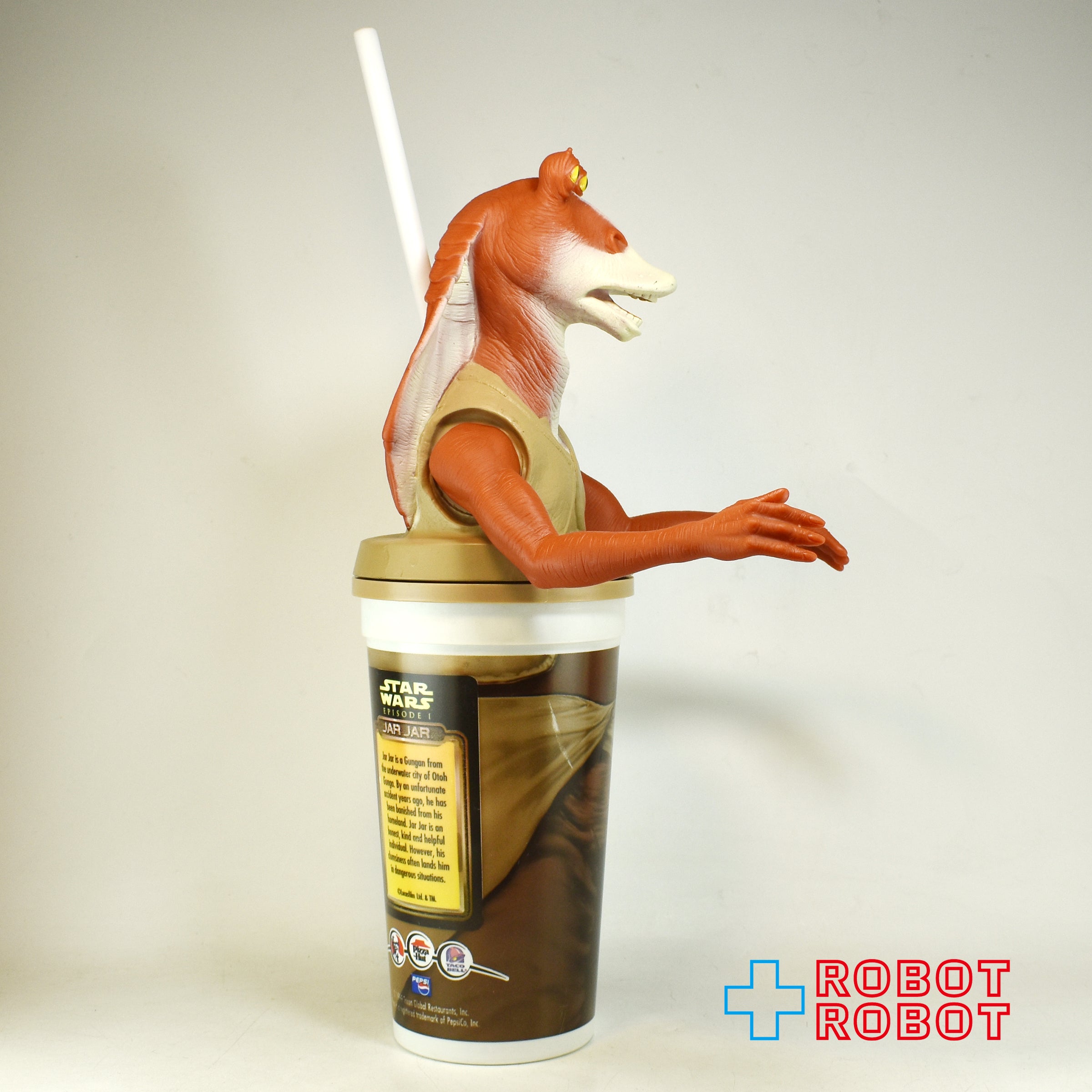ペプシ ×ケンタッキーフライドチキン KFC ×タコベル × ピザハット スター・ウォーズ ジャー・ジャー・ビンクス カップ フィギュア