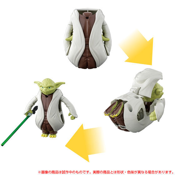 バンダイ スター・ウォーズ エッグフォース ヨーダ アクション フィギュア 未開封