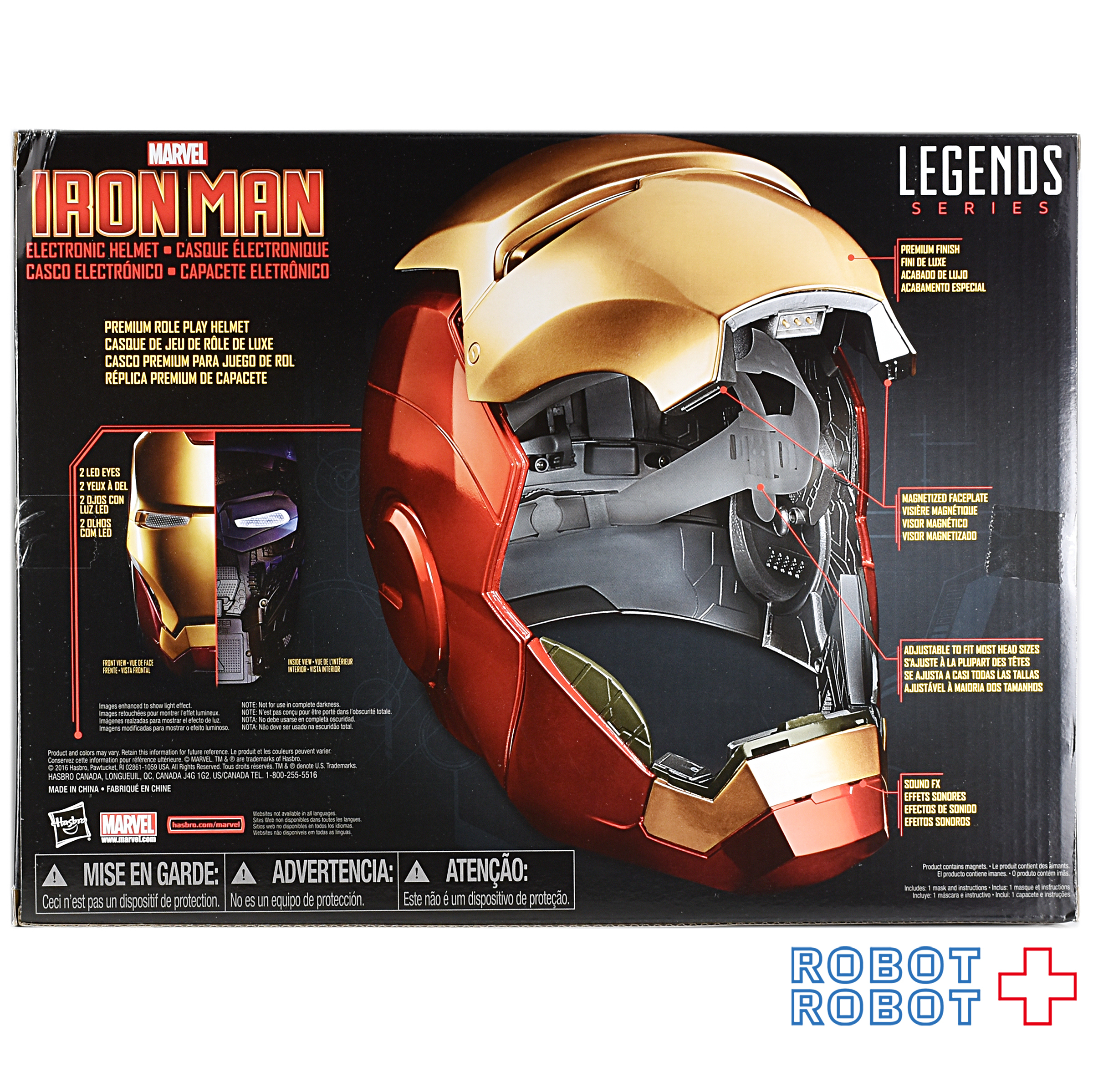 ハズブロ マーベルレジェンド レプリカシリーズ アイアンマン エレクトロニック ヘルメット 入荷写真