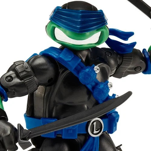 プレイメイツ ティーンエイジ・ミュータント・ニンジャ・タートルズ TMNT x G.I.ジョー レオナルド as スネーク・アイズ アクションフィギュア 未開封 入荷写真