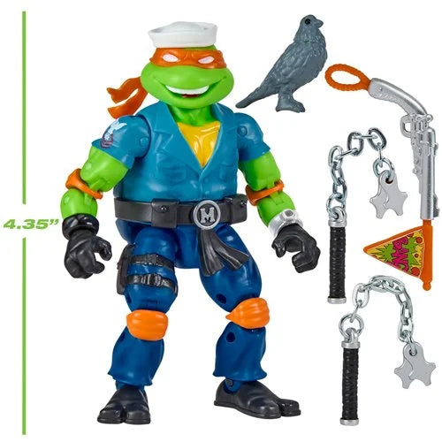 プレイメイツ ティーンエイジ・ミュータント・ニンジャ・タートルズ TMNT x G.I.ジョー ミケランジェロ as シップレック アクションフィギュア 未開封 入荷写真