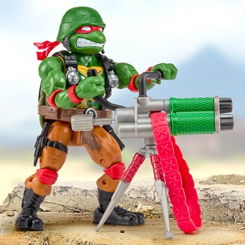 プレイメイツ ティーンエイジ・ミュータント・ニンジャ・タートルズ TMNT x G.I.ジョー ラファエロ as ロードブロック アクションフィギュア 未開封 入荷写真