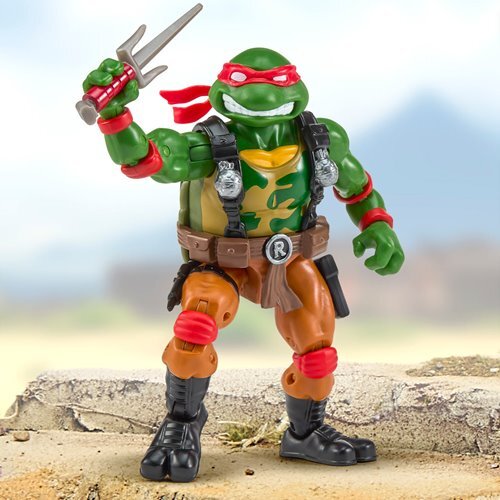 プレイメイツ ティーンエイジ・ミュータント・ニンジャ・タートルズ TMNT x G.I.ジョー ラファエロ as ロードブロック アクションフィギュア 未開封 入荷写真