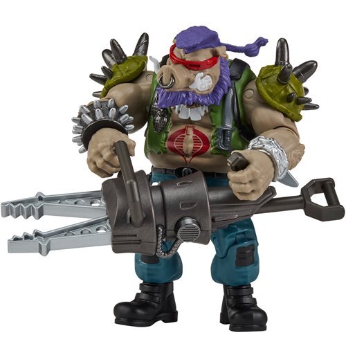 プレイメイツ ティーンエイジ・ミュータント・ニンジャ・タートルズ TMNT x G.I.ジョー ビーバップ as リッパー アクションフィギュア 未開封 入荷写真