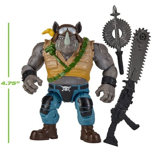 プレイメイツ ティーンエイジ・ミュータント・ニンジャ・タートルズ TMNT x G.I.ジョー ロックステディ as ブザー アクションフィギュア 未開封 入荷写真
