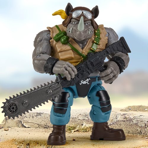 プレイメイツ ティーンエイジ・ミュータント・ニンジャ・タートルズ TMNT x G.I.ジョー ロックステディ as ブザー アクションフィギュア 未開封 入荷写真