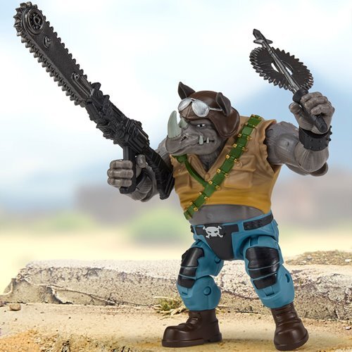 プレイメイツ ティーンエイジ・ミュータント・ニンジャ・タートルズ TMNT x G.I.ジョー ロックステディ as ブザー アクションフィギュア 未開封 入荷写真