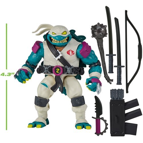 プレイメイツ ティーンエイジ・ミュータント・ニンジャ・タートルズ TMNT x G.I.ジョー スラッシュ as ストームシャドウ アクションフィギュア 未開封 入荷写真