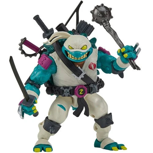 プレイメイツ ティーンエイジ・ミュータント・ニンジャ・タートルズ TMNT x G.I.ジョー スラッシュ as ストームシャドウ アクションフィギュア 未開封 入荷写真
