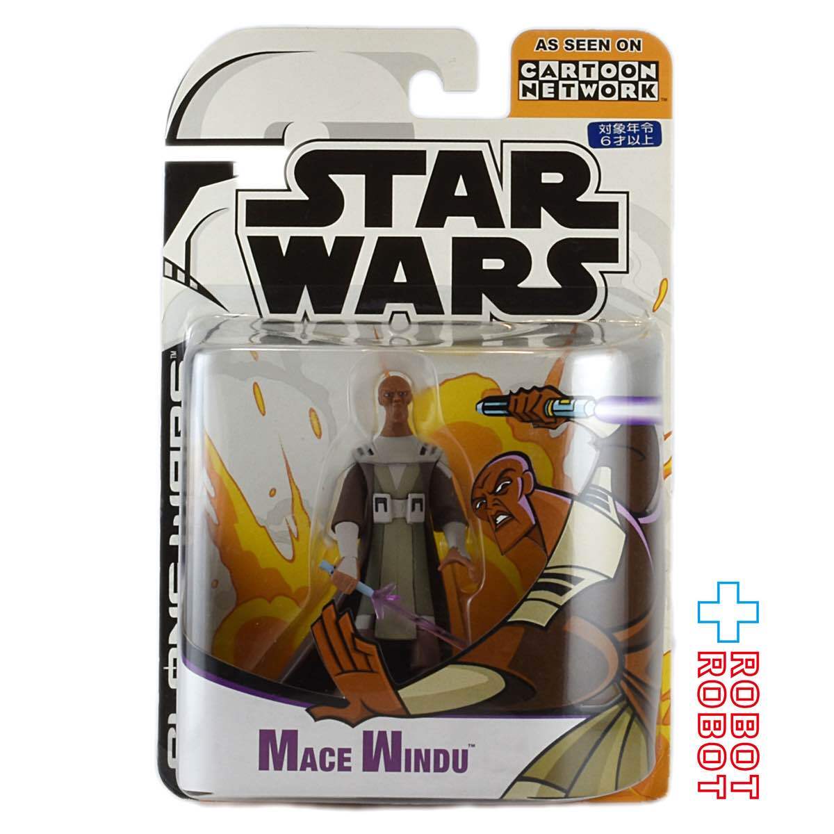 スター・ウォーズ クローン・ウォーズ CW 2003 クローン・ウォーズ・アニメイテッド メイス・ウィンドゥ 3.75インチ アクションフィギュア 国内版 未開封 入荷写真