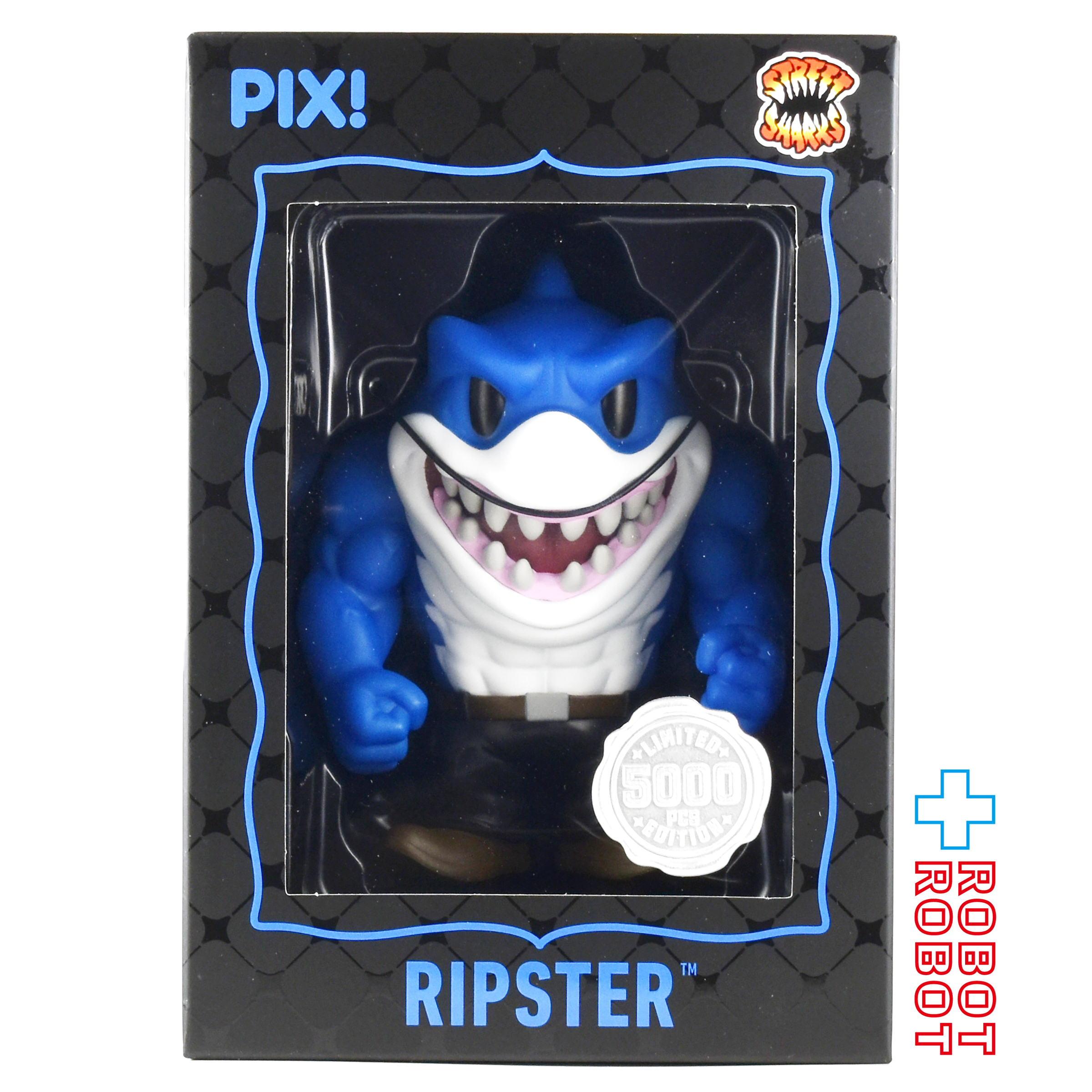 スリルジョイ PIX ピックス ストリート・シャークス リップスター ビニールフィギュア 箱付 入荷写真