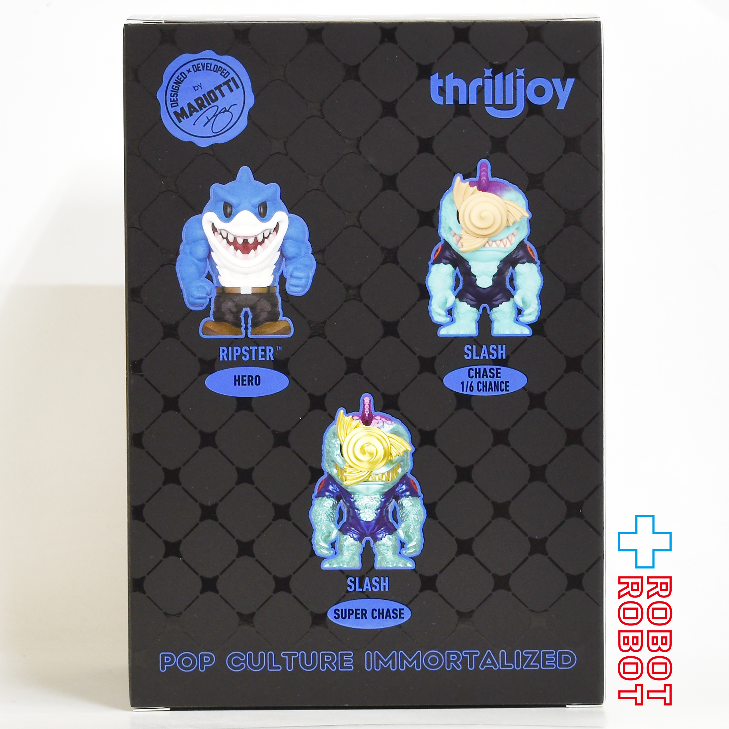 スリルジョイ PIX ピックス ストリート・シャークス リップスター ビニールフィギュア 箱付 入荷写真
