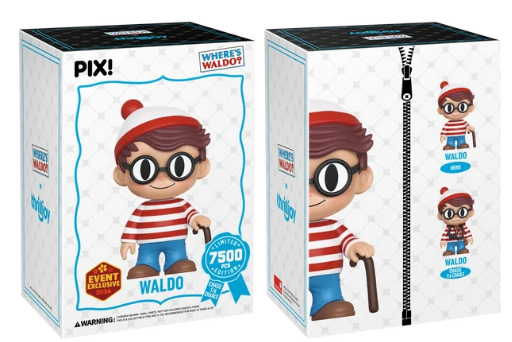 スリルジョイ PIX ピックス ウォーリーを探せ ! ウォーリー ビニールフィギュア 箱付 入荷写真