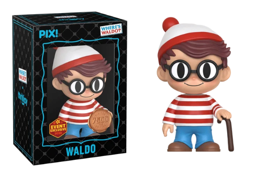 スリルジョイ PIX ピックス ウォーリーを探せ ! ウォーリー ビニールフィギュア 箱付 入荷写真