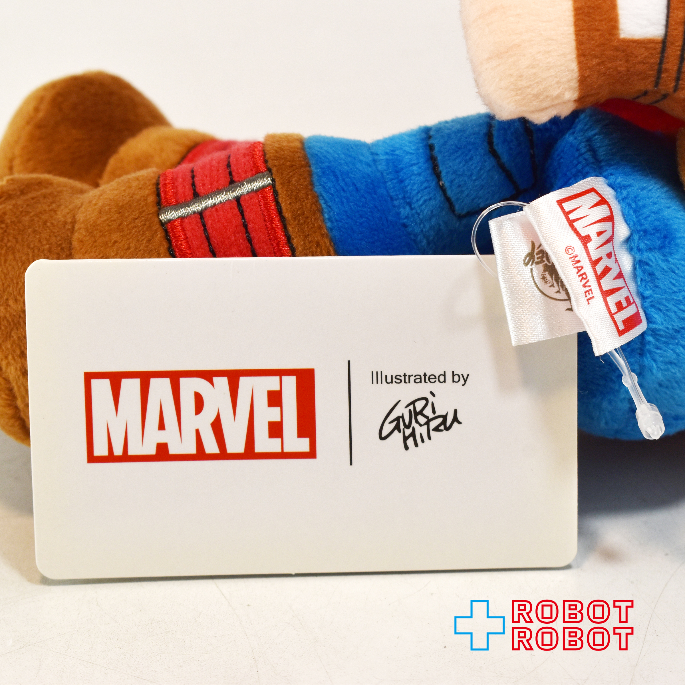 ディズニーストア マーベル キャプテン・アメリカ & ウィンター・ソルジャー グリヒル ぬいぐるみ 2体セット 26センチ 紙タグ付き 入荷写真