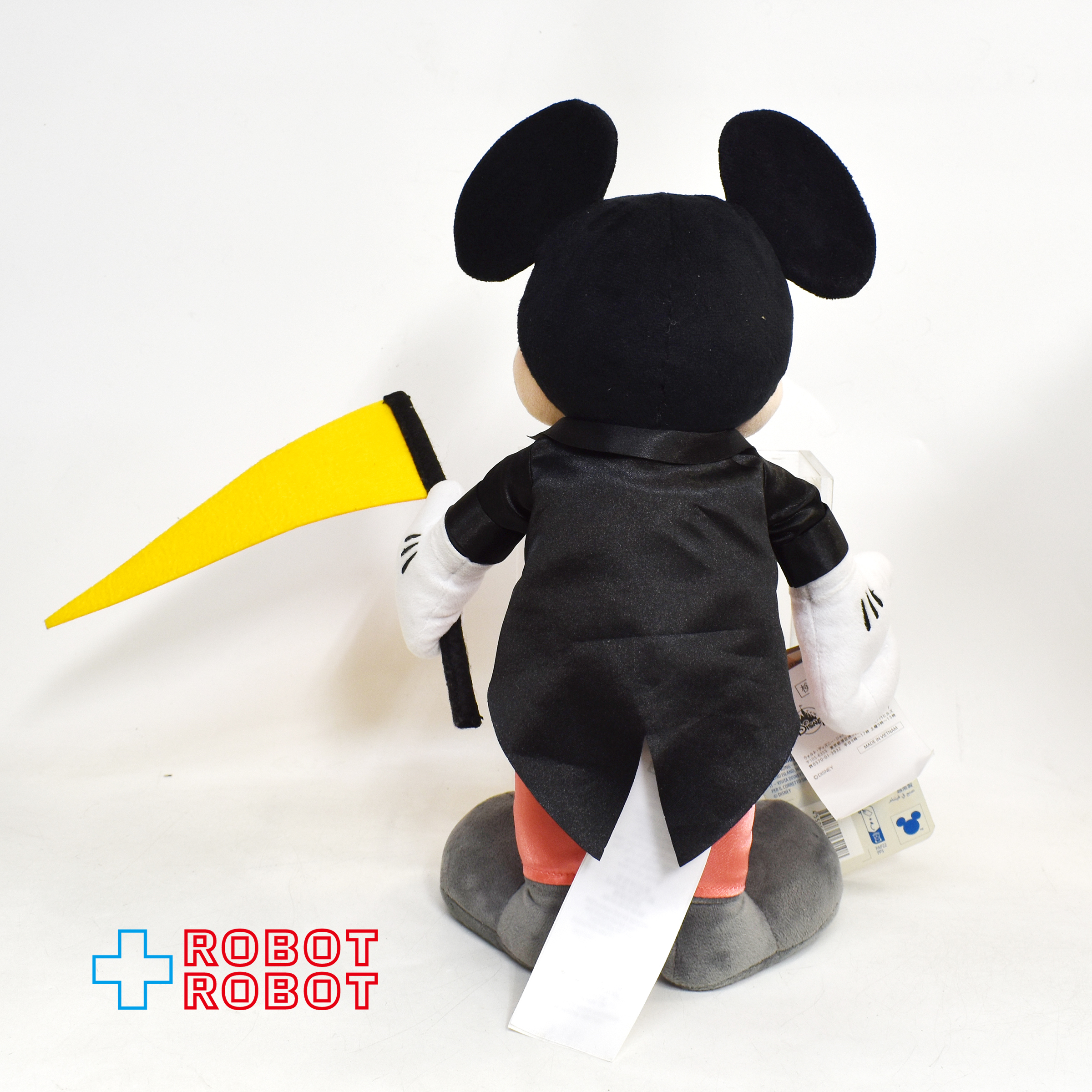 カルフォルニアディズニーランド 70周年記念 ボルト・コレクションミッキーマウス ぬいぐるみ人形 紙タグ付き 入荷写真