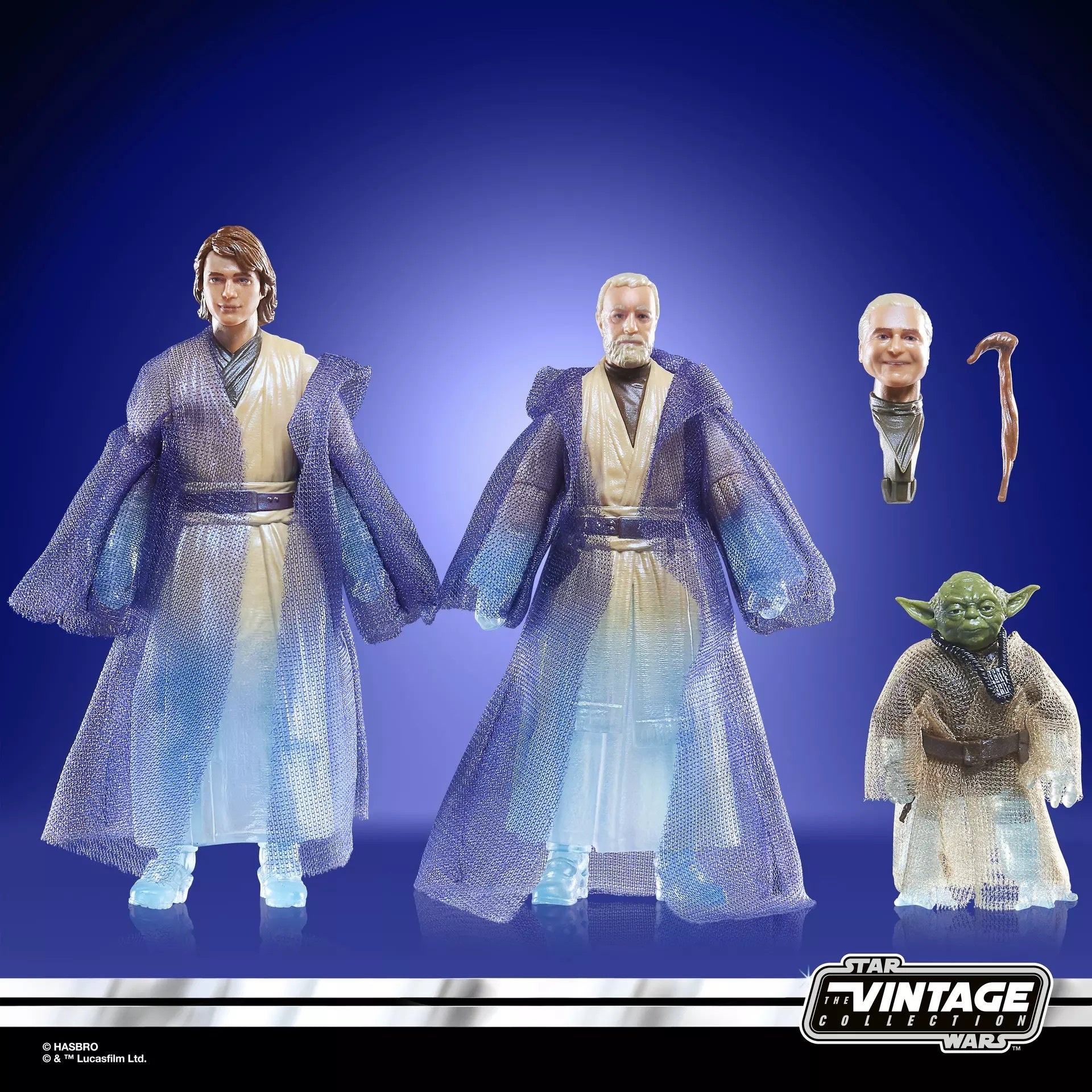 スター・ウォーズ VC ジェダイ・スピリッツ (アナキン・ヨーダ・オビワン) ヴィンテージコレクション 3.75インチ アクションフィギュア 未開封 入荷写真