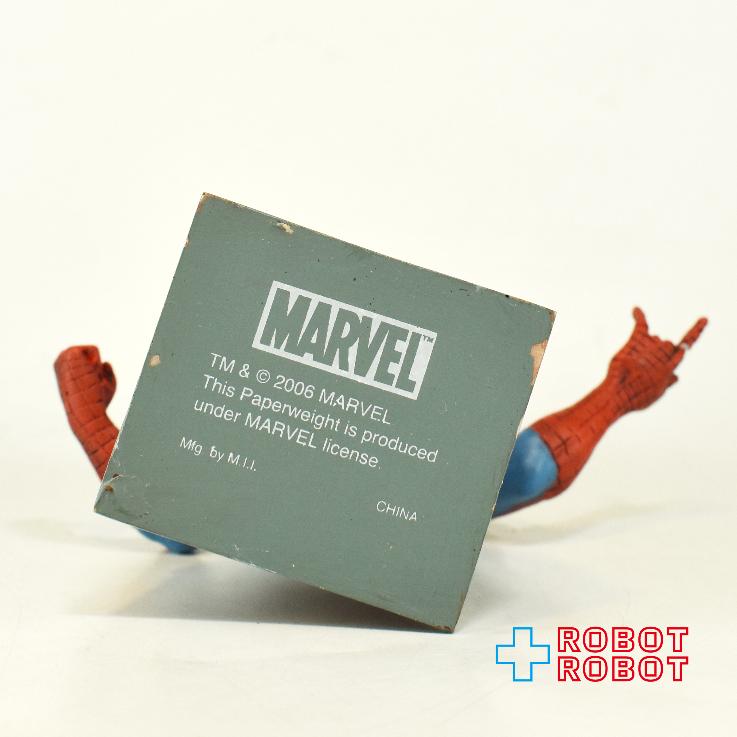 ※難有り：モノグラム マーベル スパイダーマン ペーパーウェイト フィギュア ルース 入荷写真